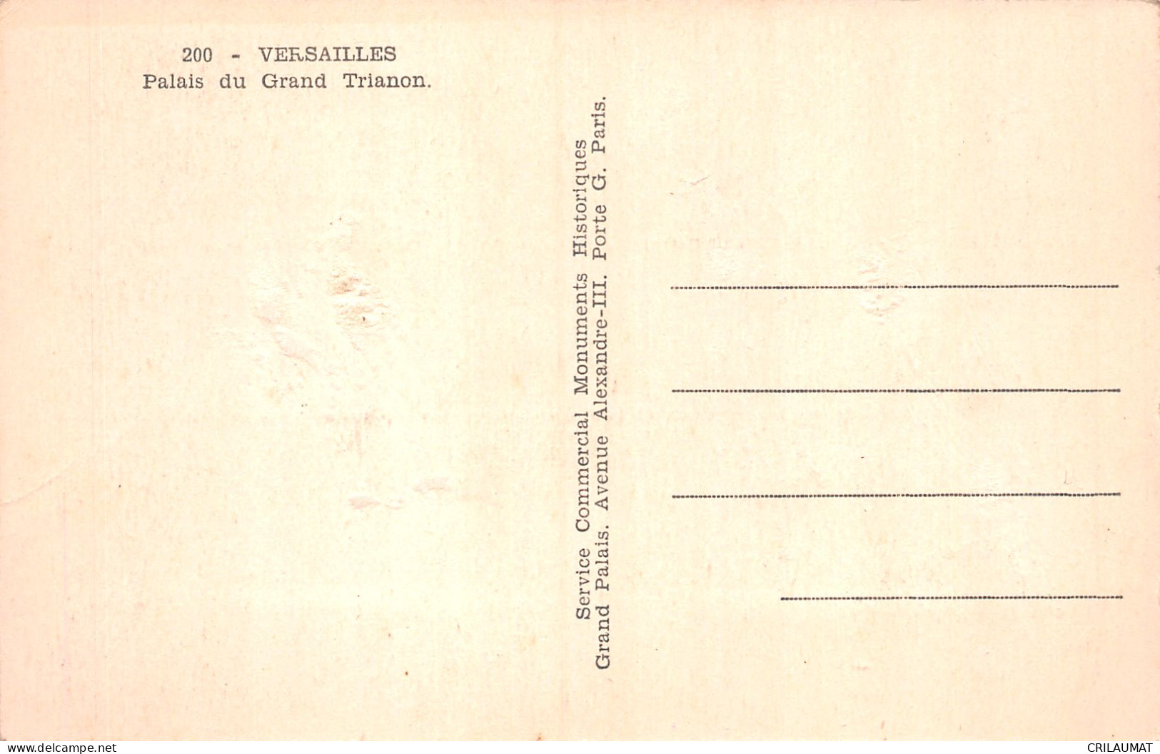 78-VERSAILLES PETIT TRIANON-N°5148-C/0305 - Versailles (Château)