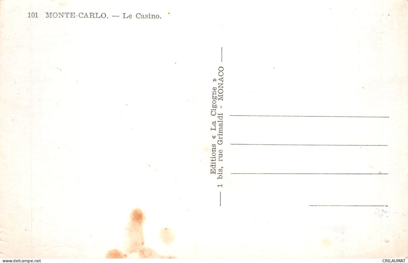 98-MONTE CARLO-N°5148-C/0295 - Autres & Non Classés
