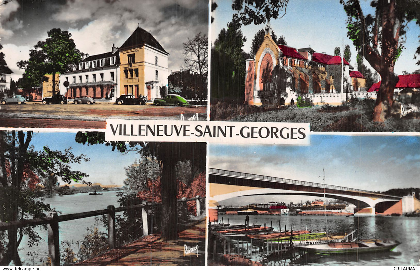 94-VILLENEUVE SAINT GEORGES-N°5148-C/0281 - Villeneuve Saint Georges