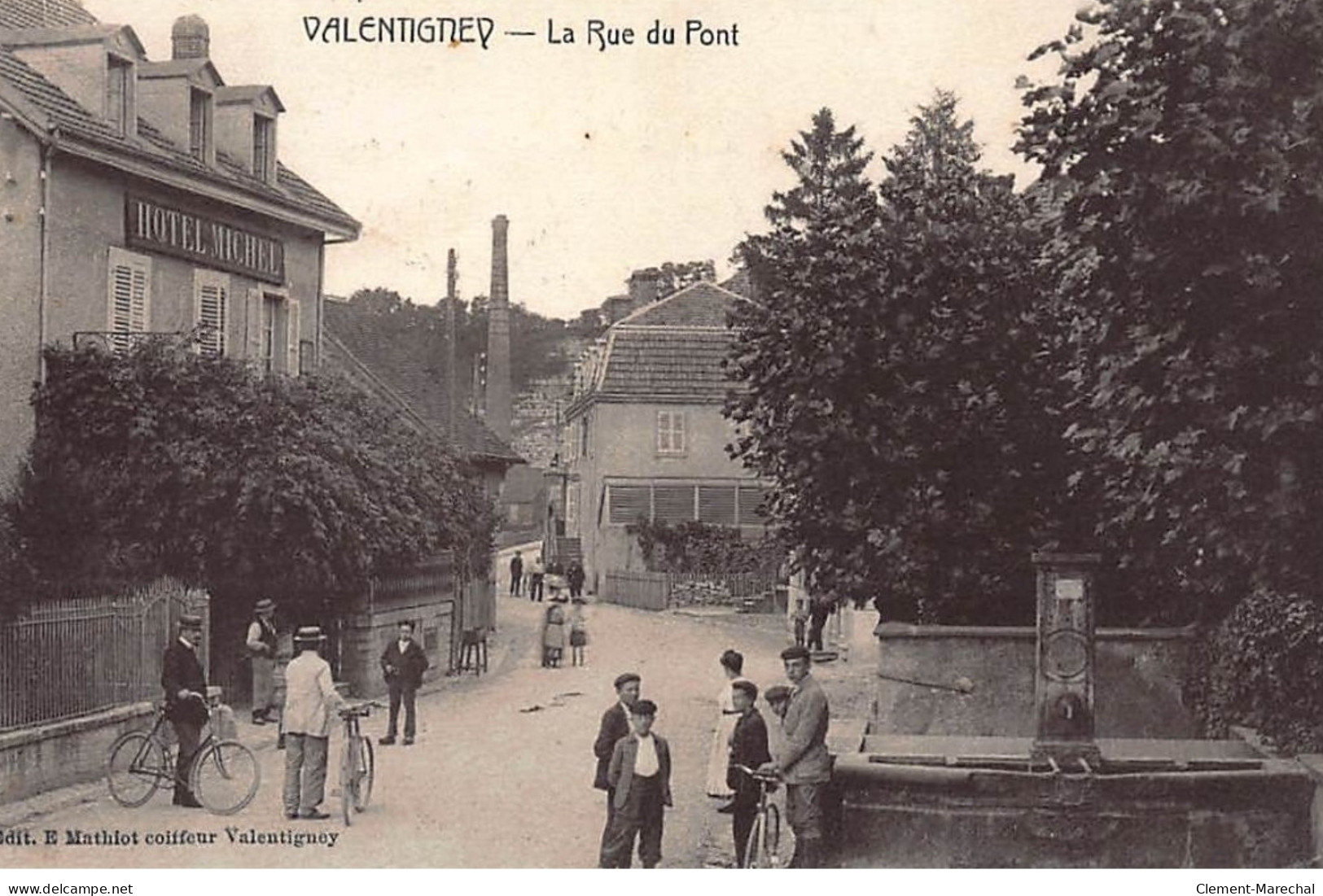 VALENTIGNEY : La Rue Du Pont - Tres Bon Etat - Valentigney