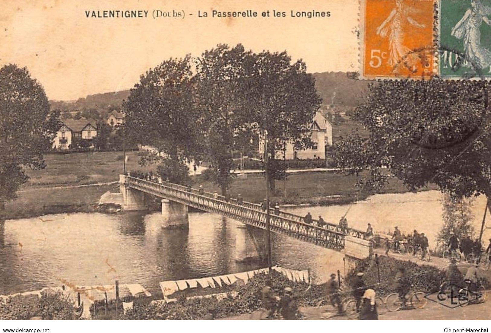VALENTIGNEY : La Passerelle Et Les Longines - Etat - Valentigney