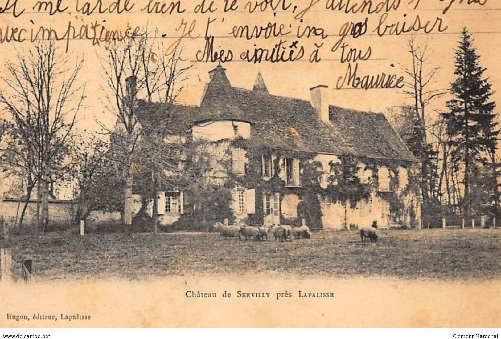SERVILLY : Le Chateau - Tres Bon Etat - Other & Unclassified