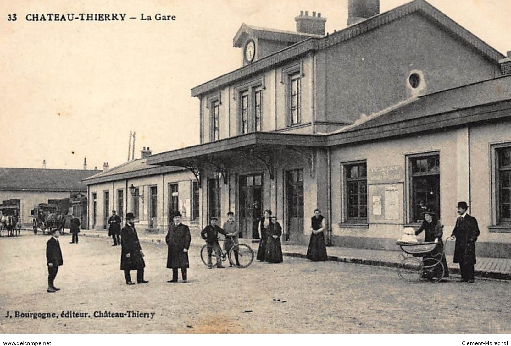 CHATEAU-THIERRY : La Gare - Tres Bon Etat - Chateau Thierry