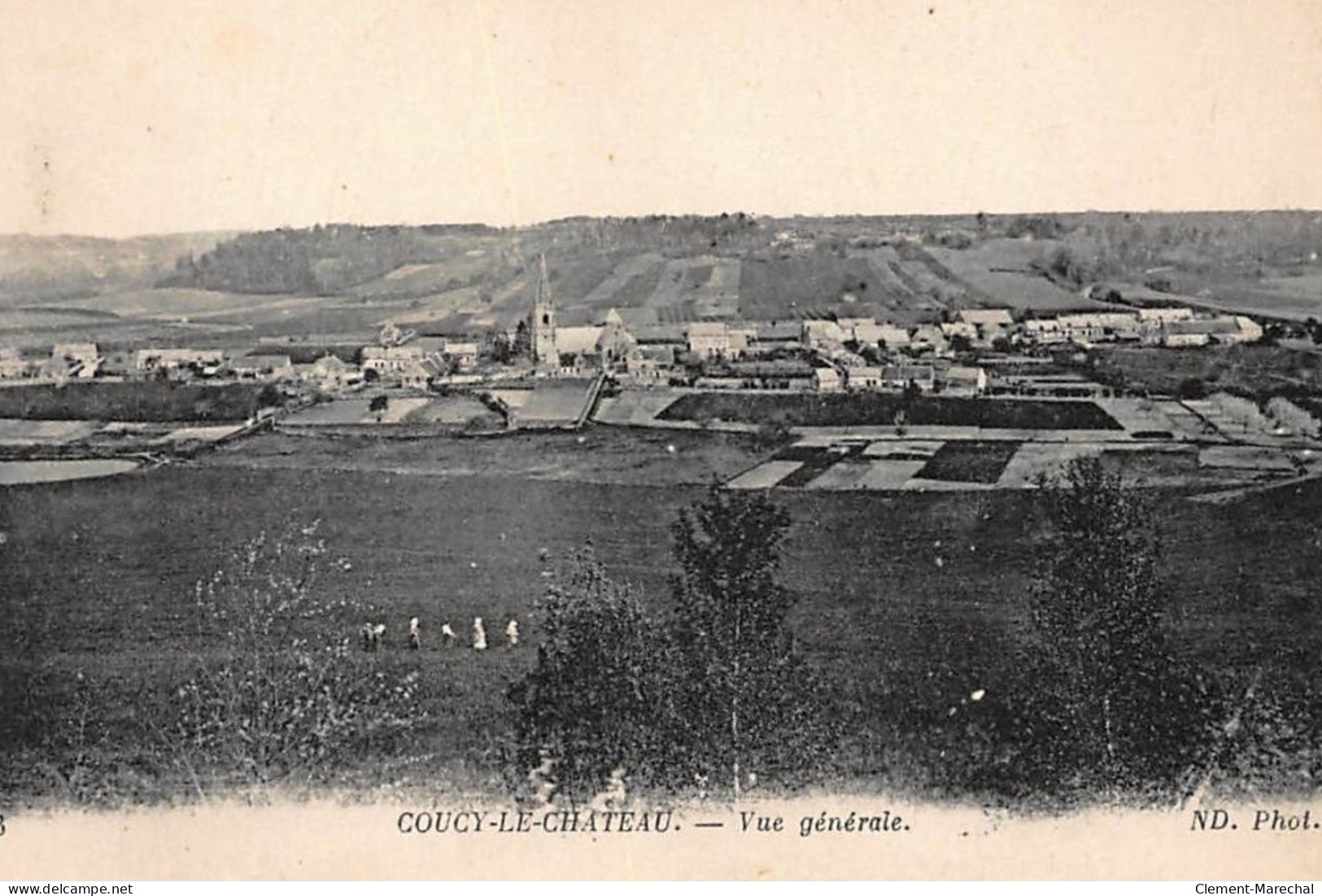 COUCY-le-CHATEAU : Vue Generale - Tres Bon Etat - Other & Unclassified