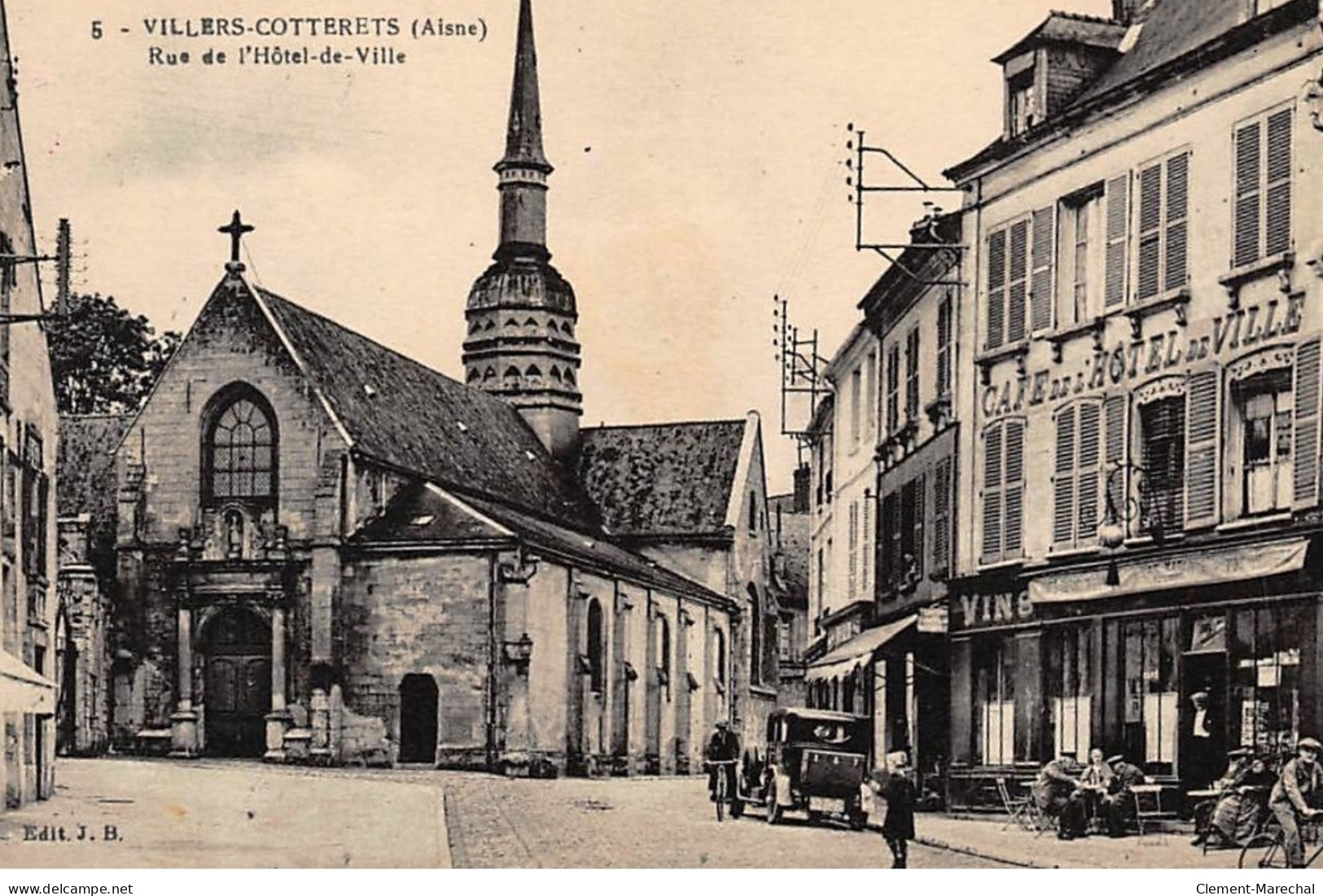 VILLERS-COTTEETS : Rue De L'hotel-de-ville - Tres Bon Etat - Villers Cotterets