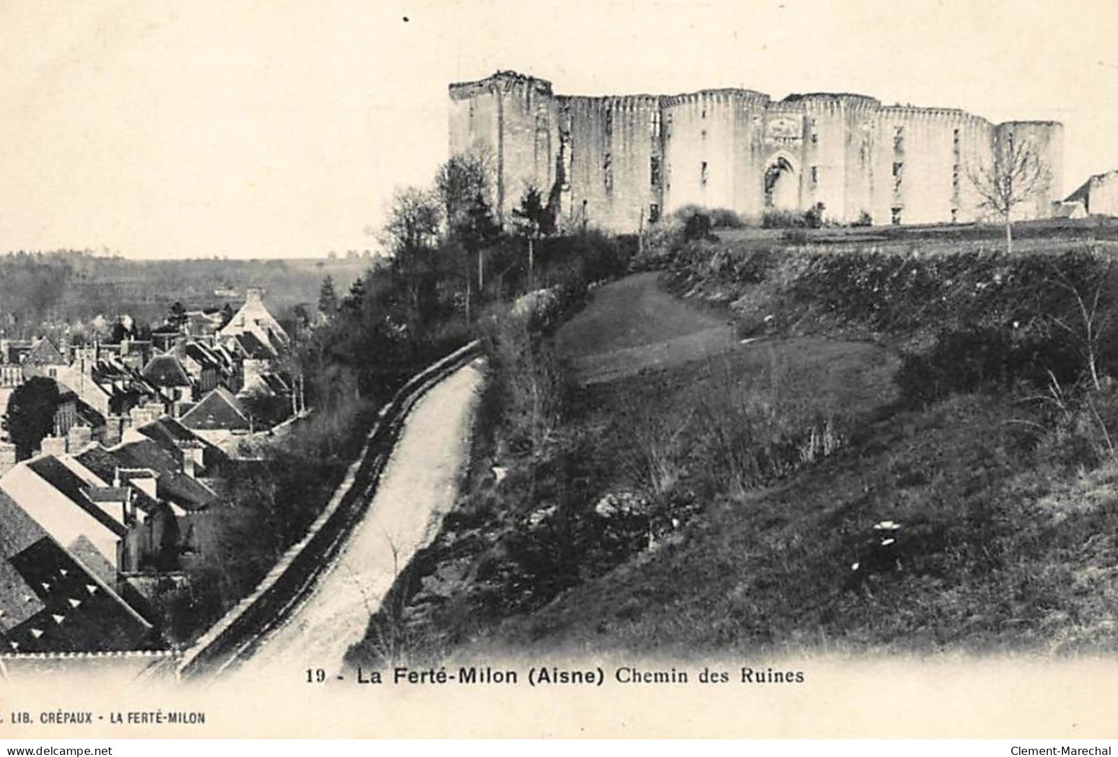 LA FERTE-MILON : Chemin Des Ruines - Tres Bon Etat - Other & Unclassified