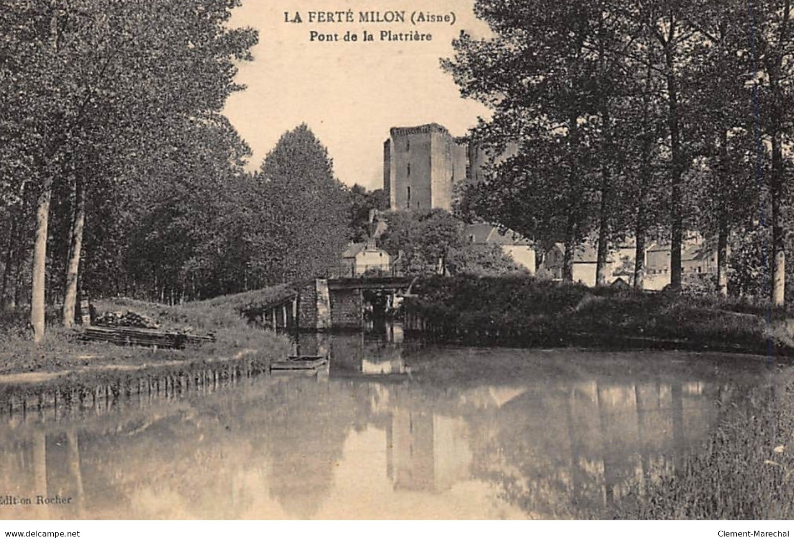 LA FERTE MILLON : Pont De La Platriere - Tres Bon Etat - Other & Unclassified