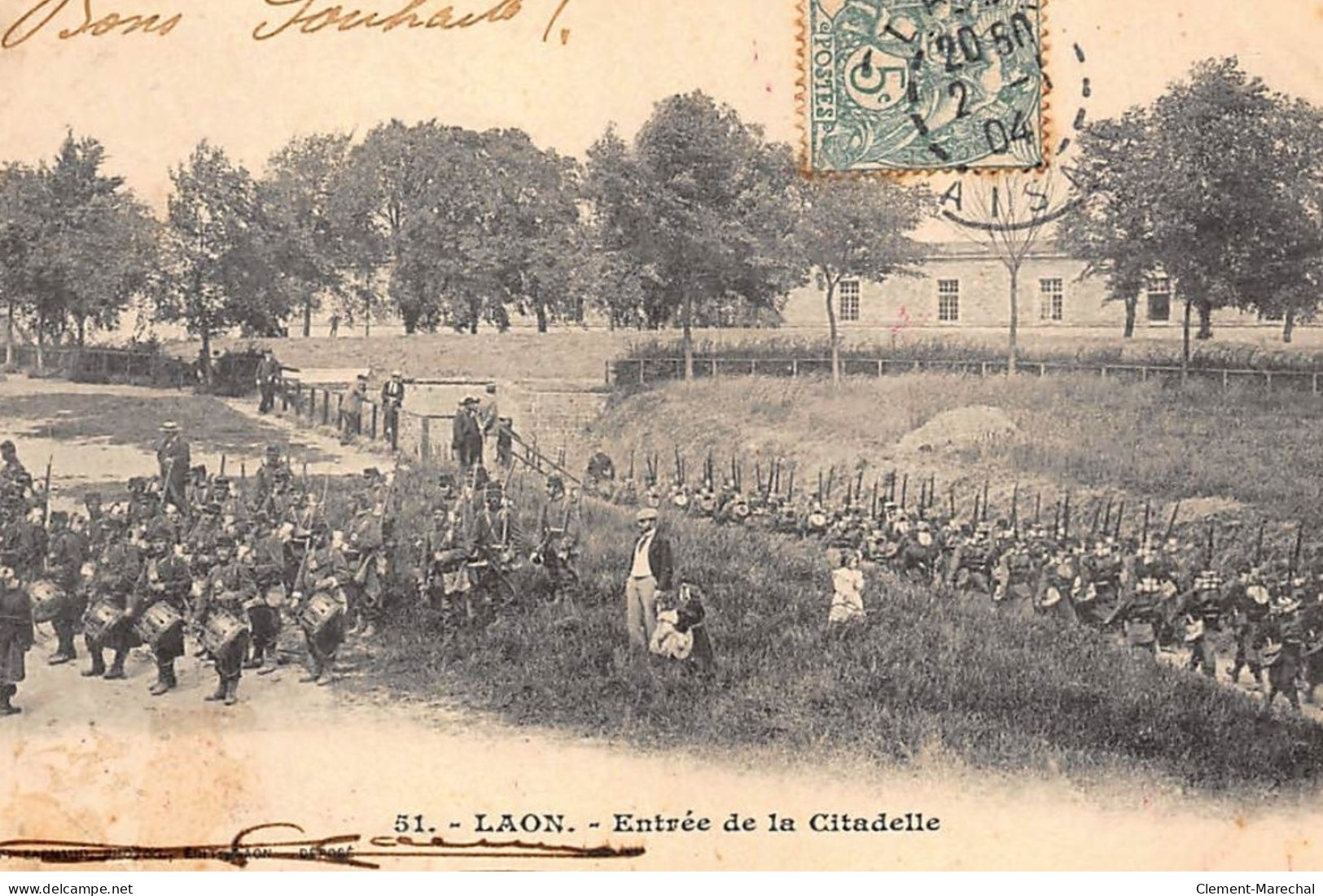 LAON : Entrée De La Citadelle (pub) - Etat - Laon