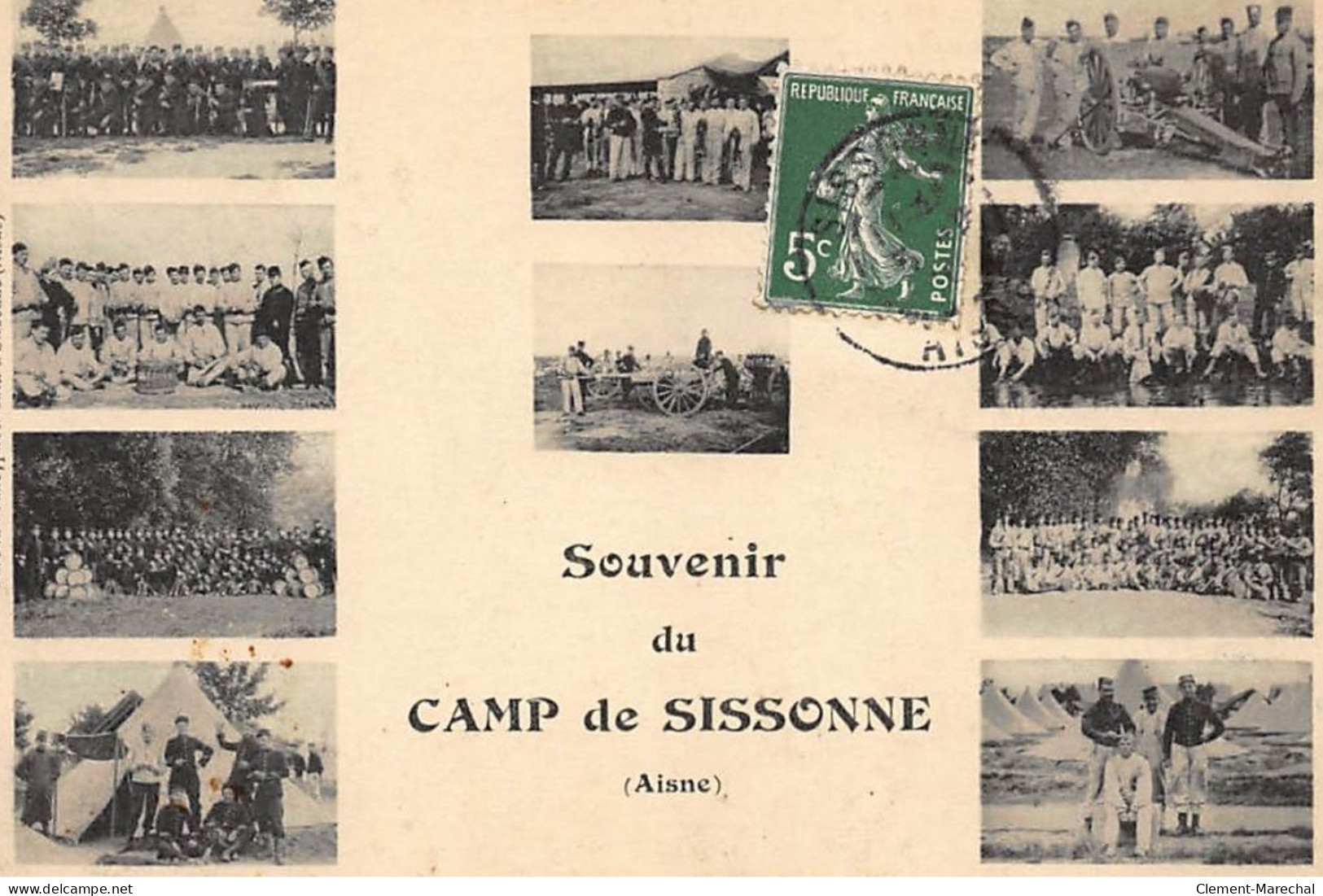 SISSONNE : Souvenir Du Camp De Sissonne - Tres Bon Etat - Sissonne