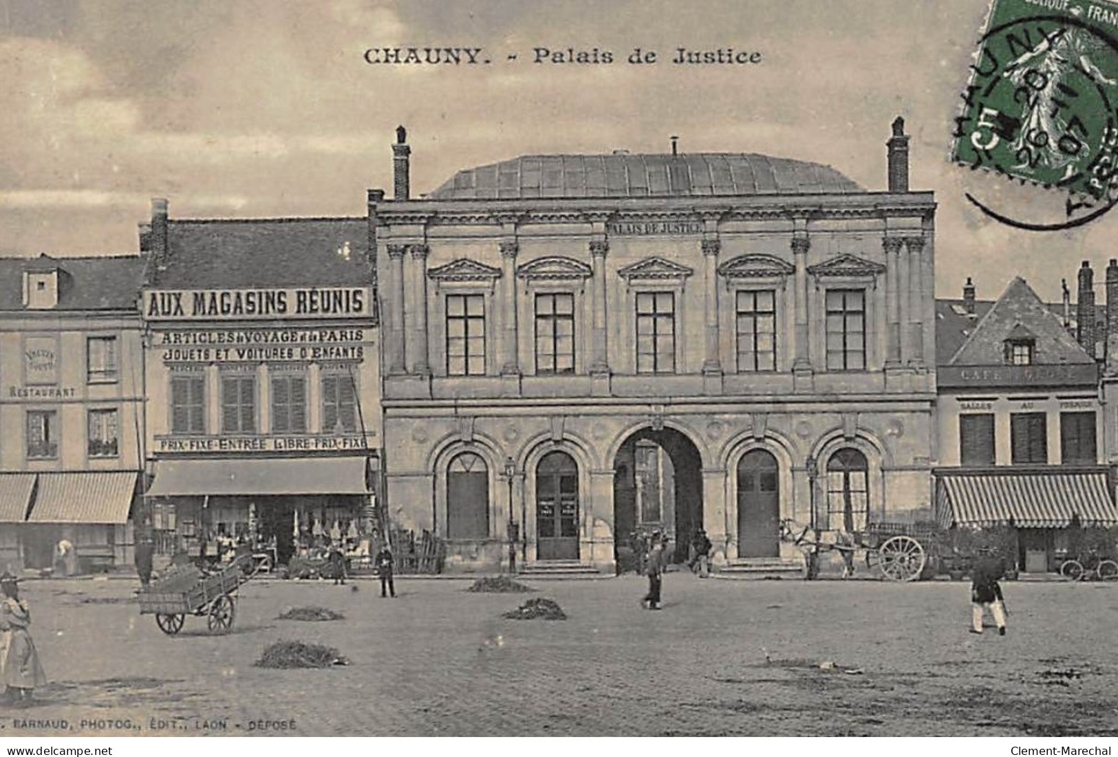 CHAUNY : Palais De Justice - Tres Bon Etat - Chauny