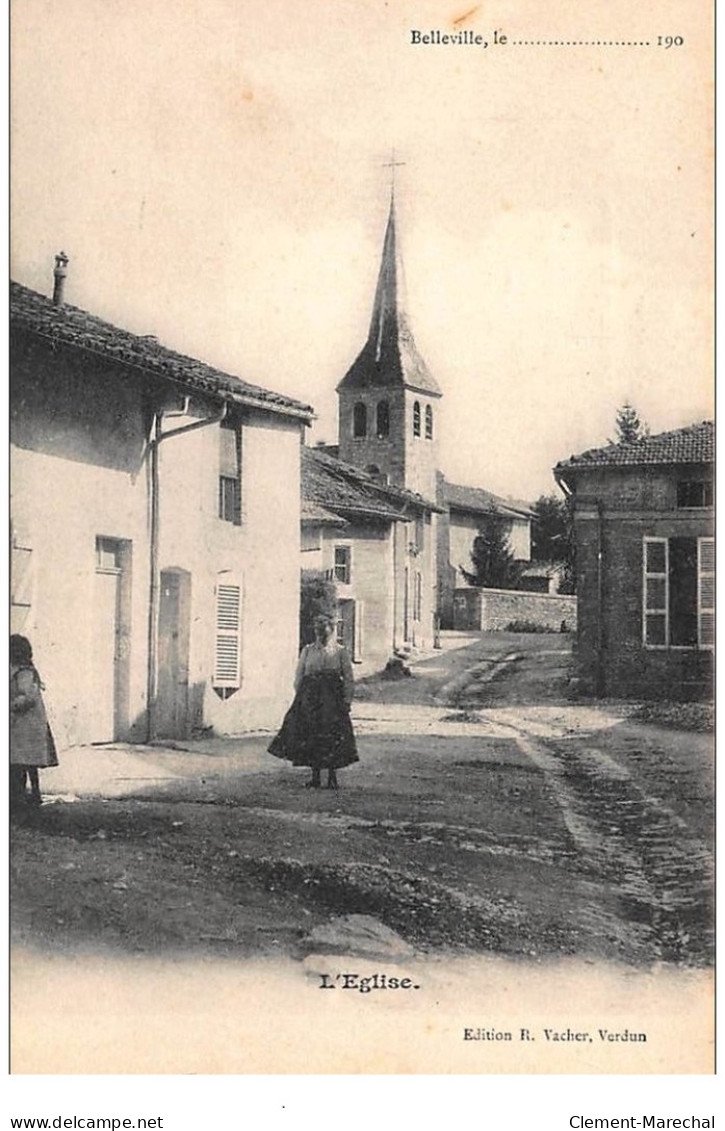 BELLEVILLE : L'eglise - Tres Bon Etat - Andere & Zonder Classificatie