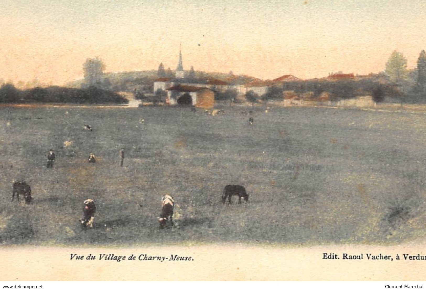 CHARNY-MEUSE : Vue Du Village - Tres Bon Etat - Sonstige & Ohne Zuordnung