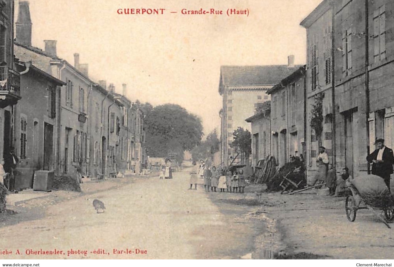 GUERPONT : Grande-rue (haut) - Tres Bon Etat - Andere & Zonder Classificatie