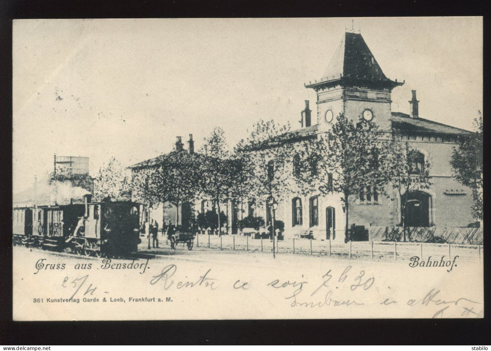 57 - BENSDORF - TRAIN EN  GARE DE CHEMIN DE FER - Sonstige & Ohne Zuordnung