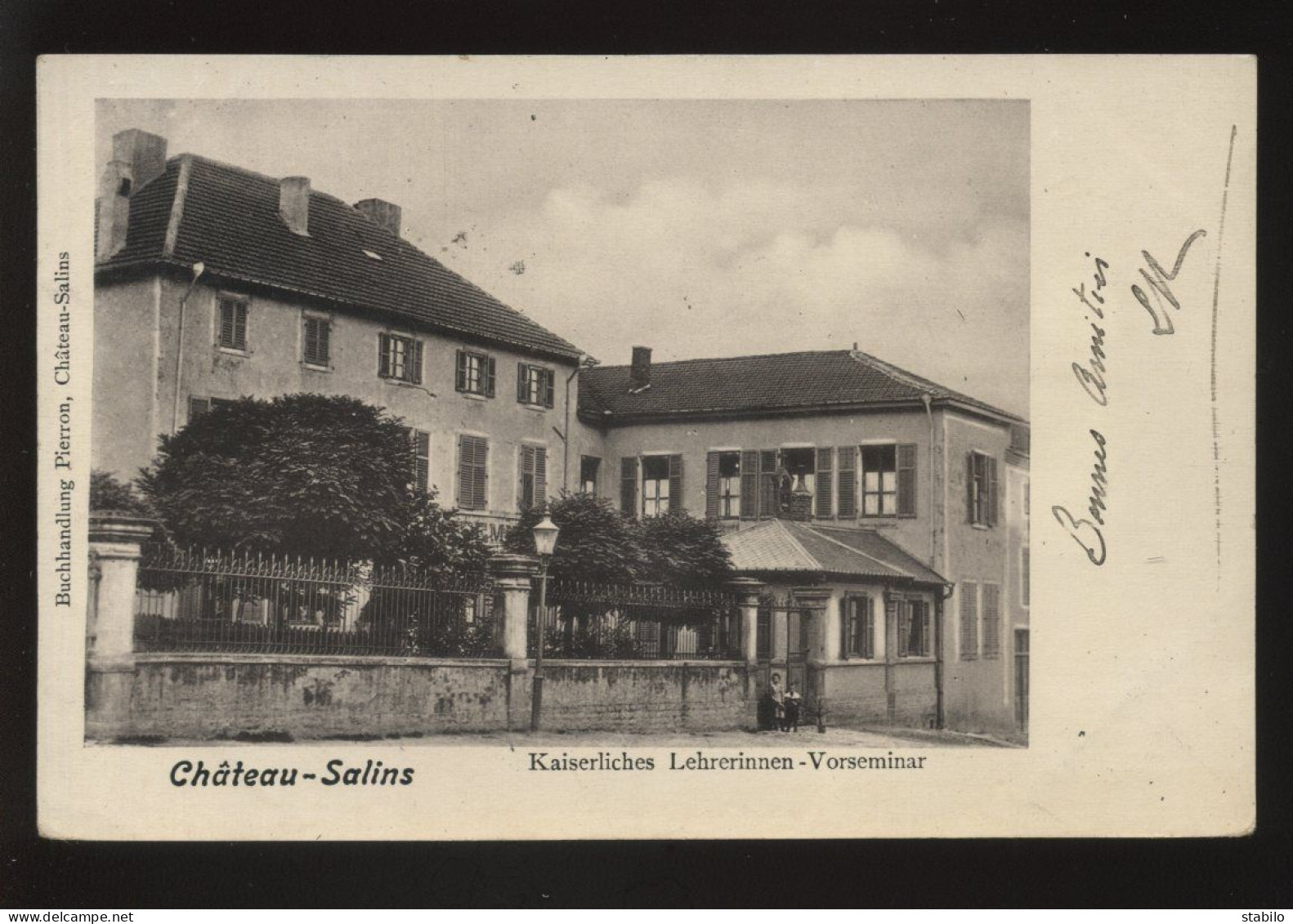 57 - CHATEAU-SALINS - KAISERLICHES LEHRERINNEN - VORSEMINAR - Chateau Salins