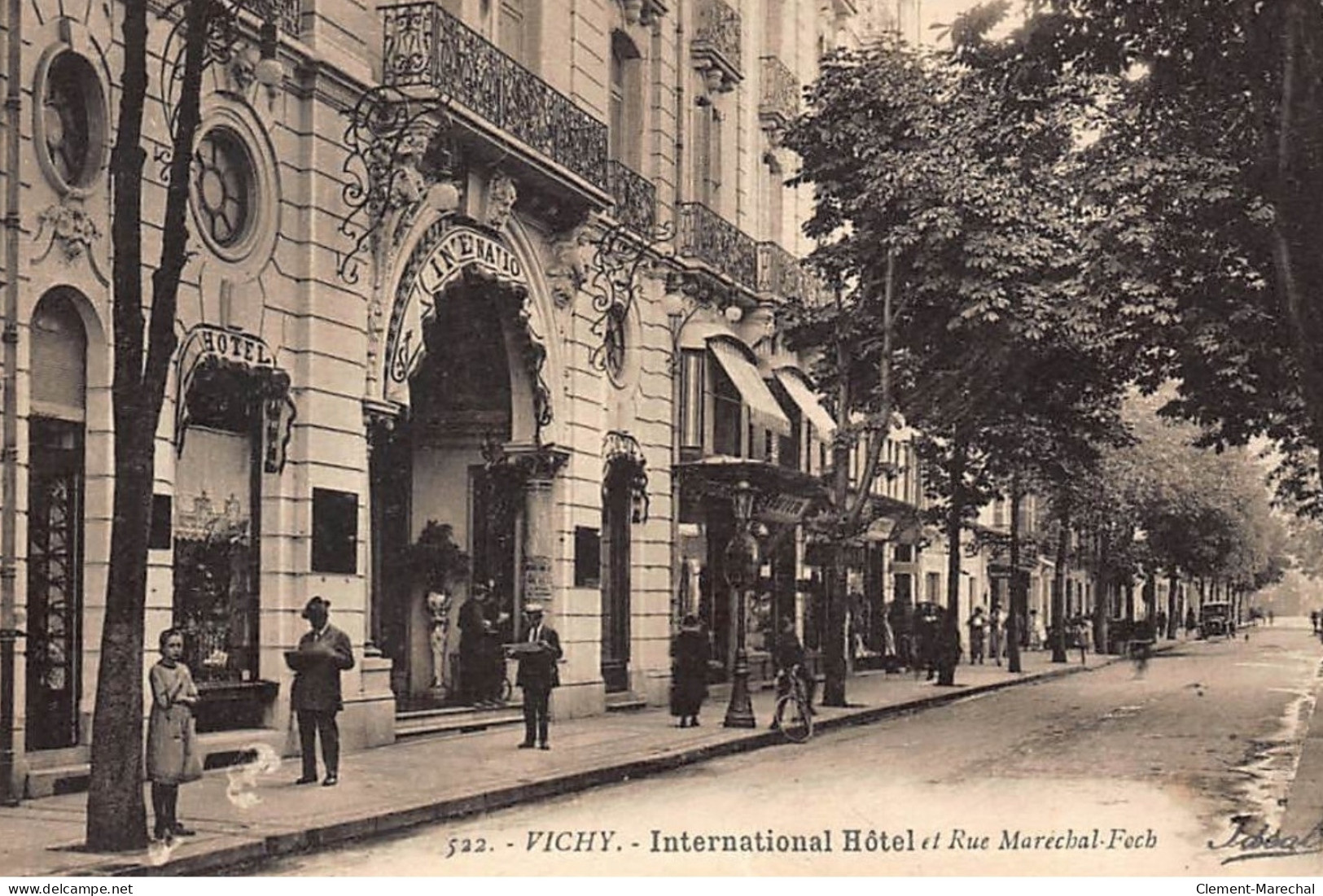 VICHY : International-hotel, Rue Marechal-foch - Etat - Vichy