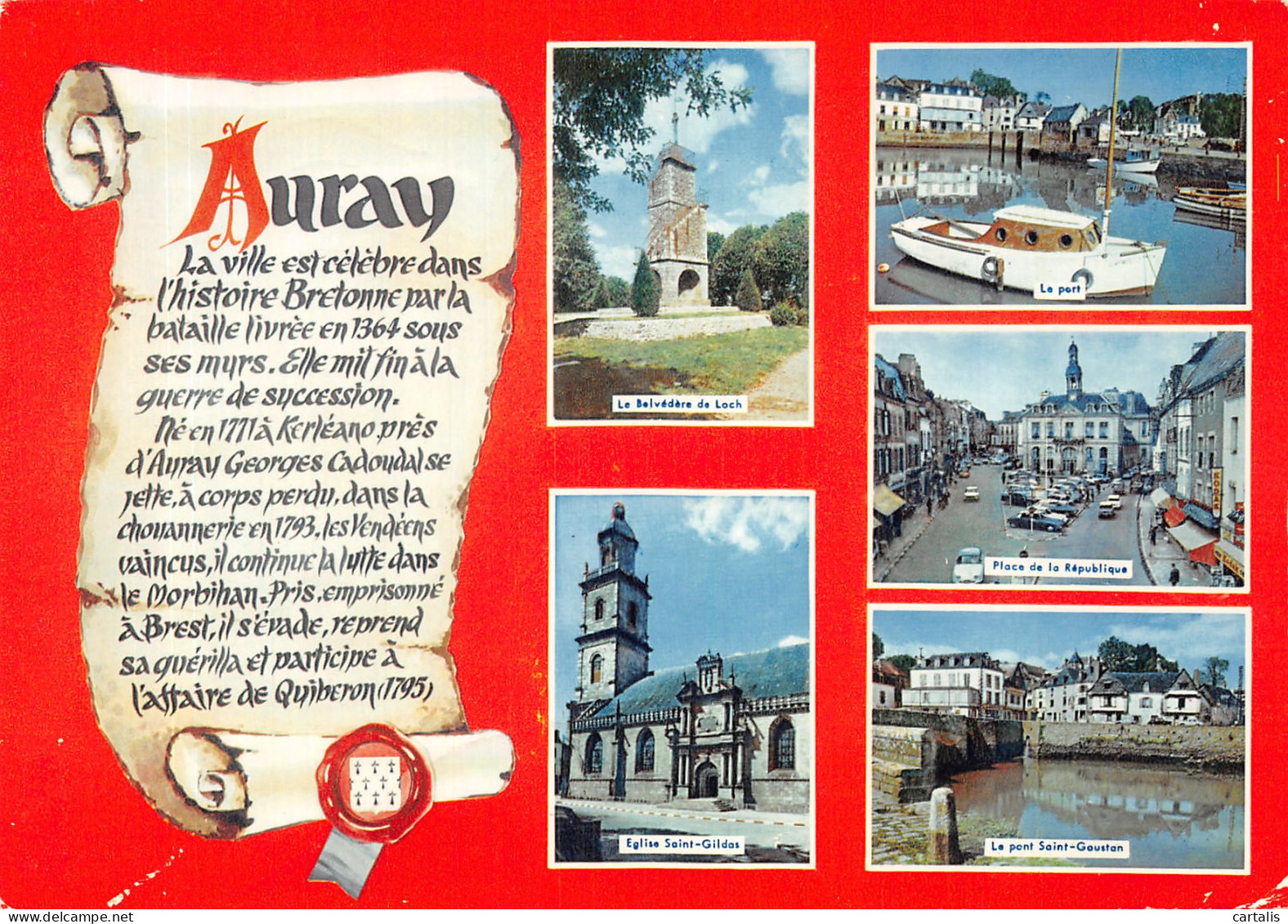 56-AURAY-N°4203-C/0091 - Auray