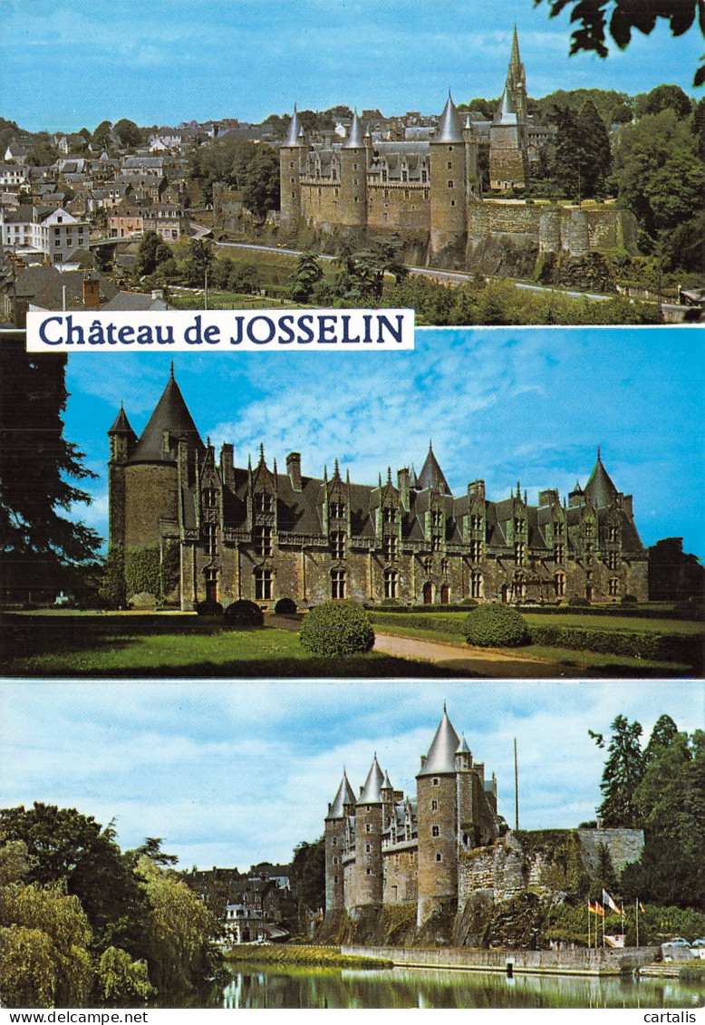 56-JOSSELIN LE CHATEAU-N°4203-C/0011 - Josselin