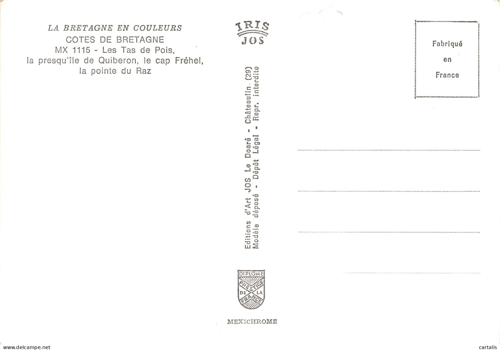 56-COTES DE BRETAGNE-N°4203-B/0323 - Other & Unclassified