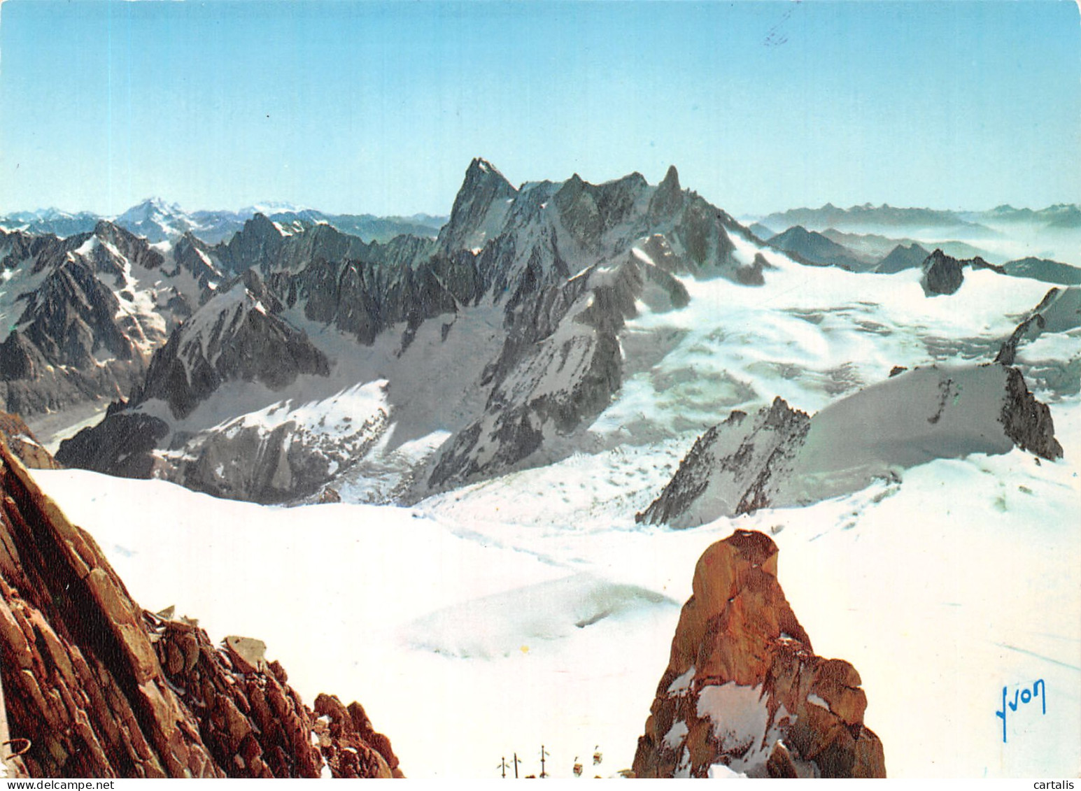 74-LE MONT BLANC-N°4203-B/0287 - Other & Unclassified