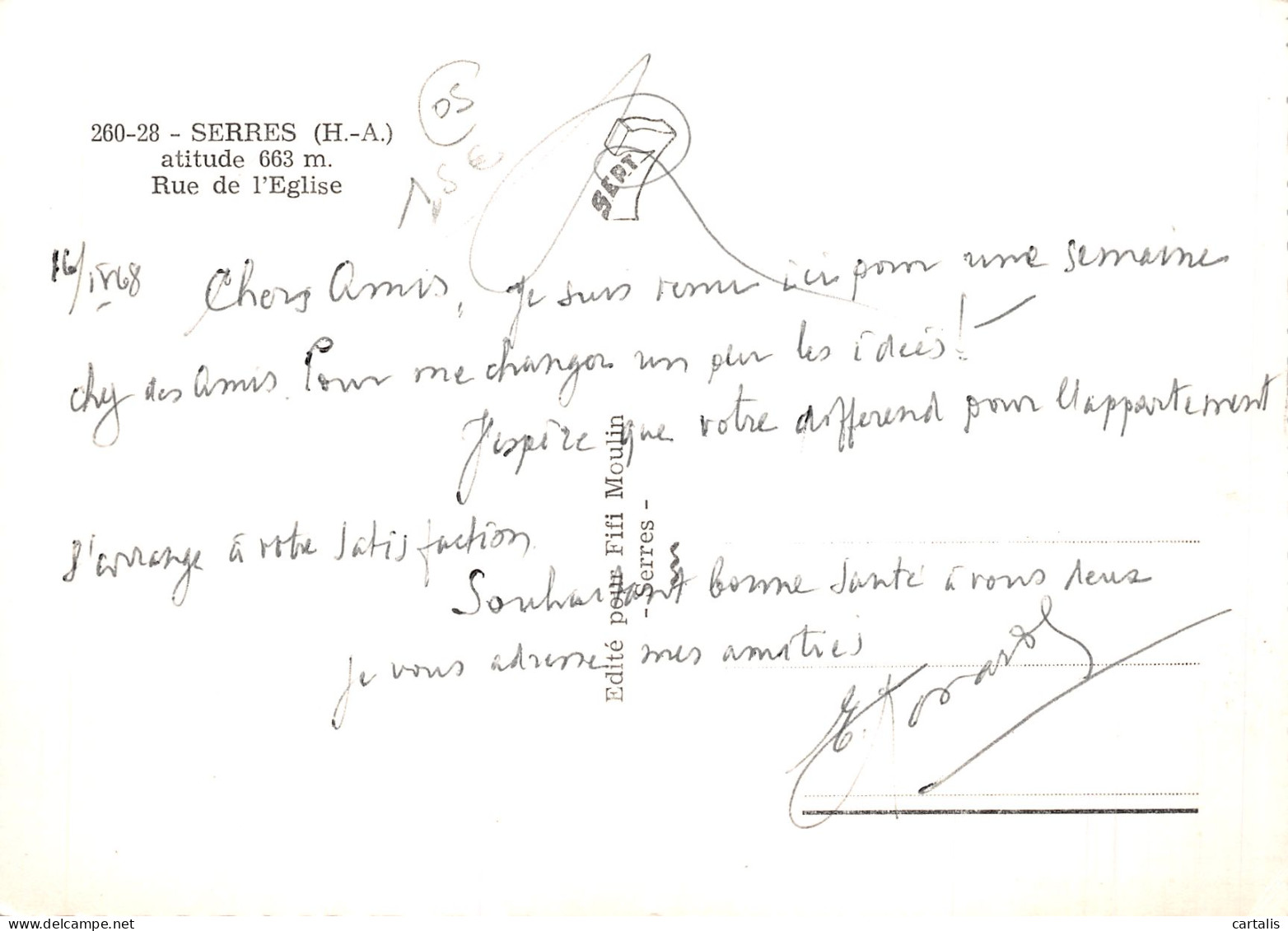 05-SERRES-N°4203-B/0267 - Other & Unclassified