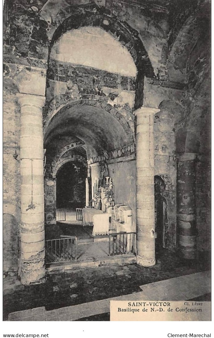 SAINT-VICTOR : Basilique De Notre-dame De Confession - Tres Bon Etat - Oude Haven (Vieux Port), Saint Victor, De Panier