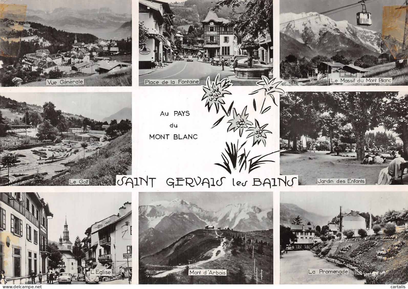 74-SAINT GERVAIS LES BAINS-N°4203-B/0081 - Saint-Gervais-les-Bains