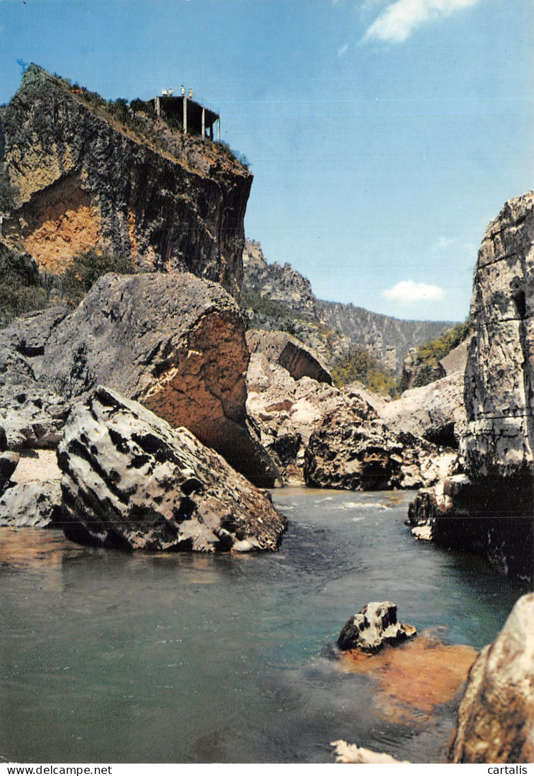 48-GORGES DU TARN ET DE LA JONTE-N°4203-A/0349 - Gorges Du Tarn