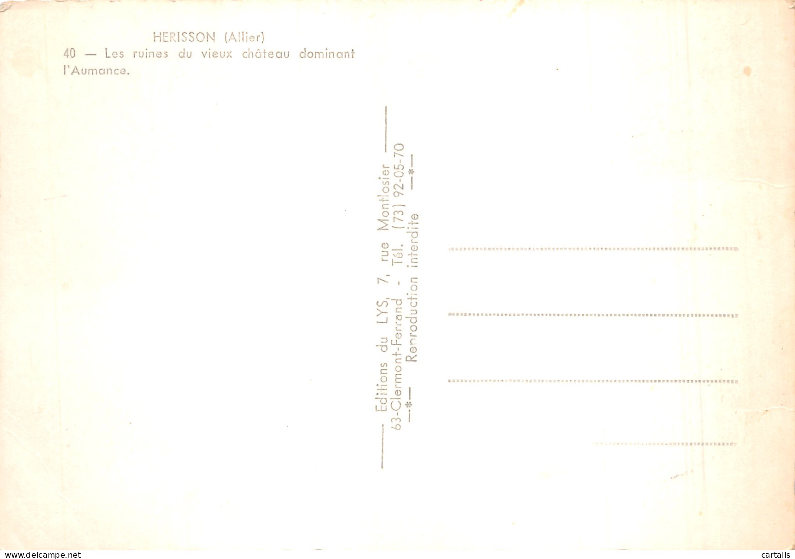 03-HERISSON-N°4203-A/0177 - Other & Unclassified