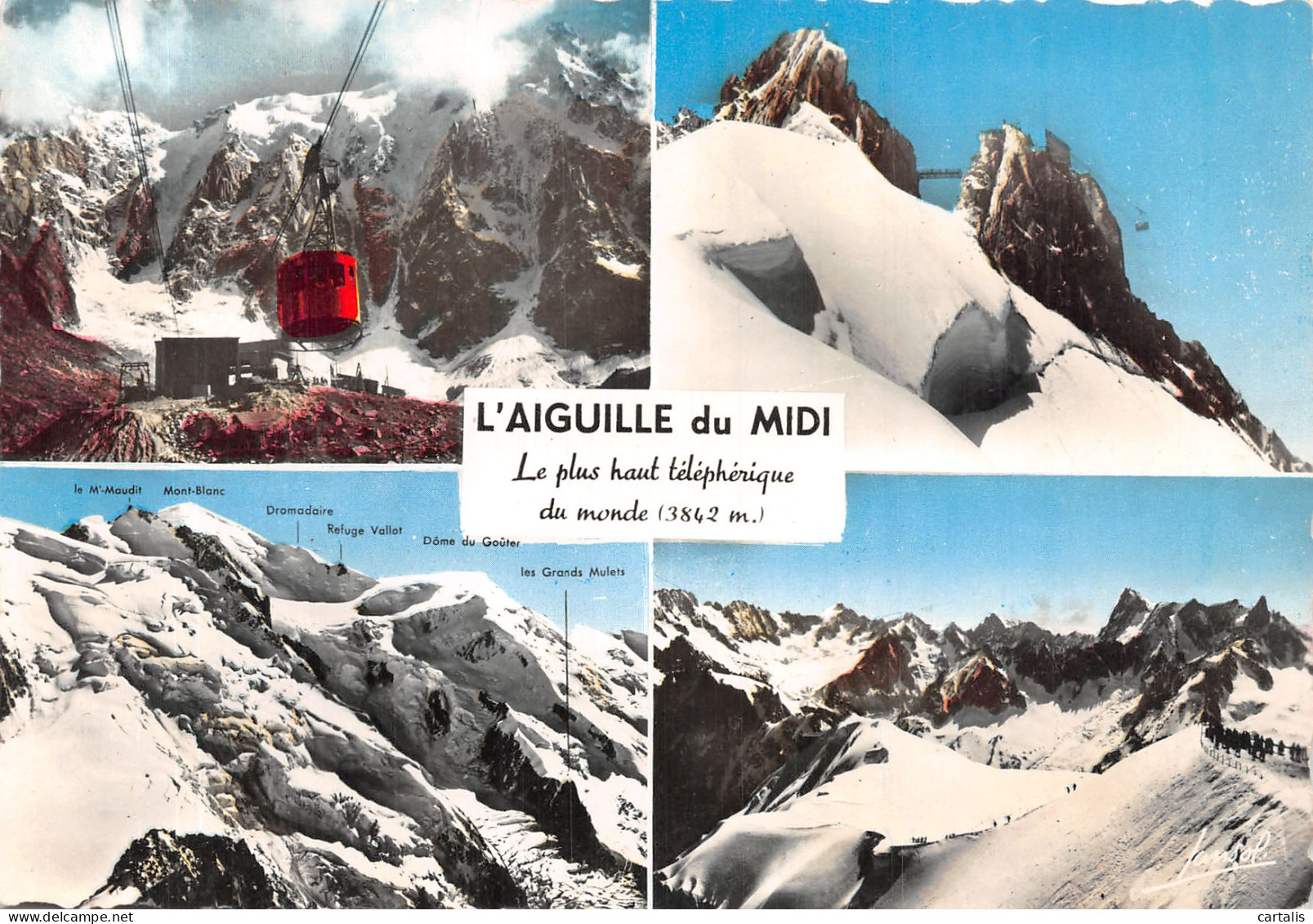 74-CHAMONIX MONT BLANC-N°4203-A/0155 - Chamonix-Mont-Blanc