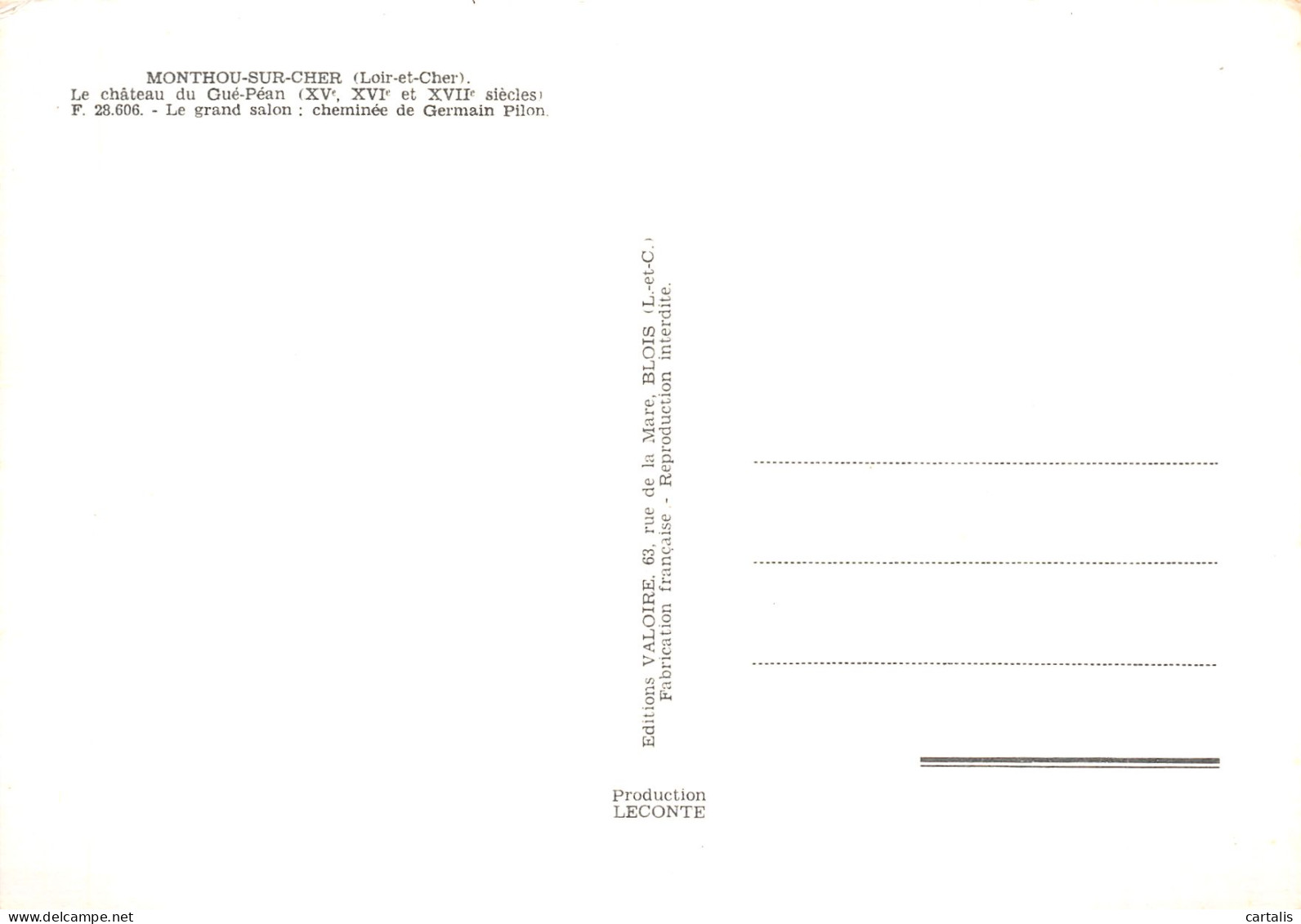 41-MONTHOU SUR CHER-N°4203-A/0037 - Other & Unclassified