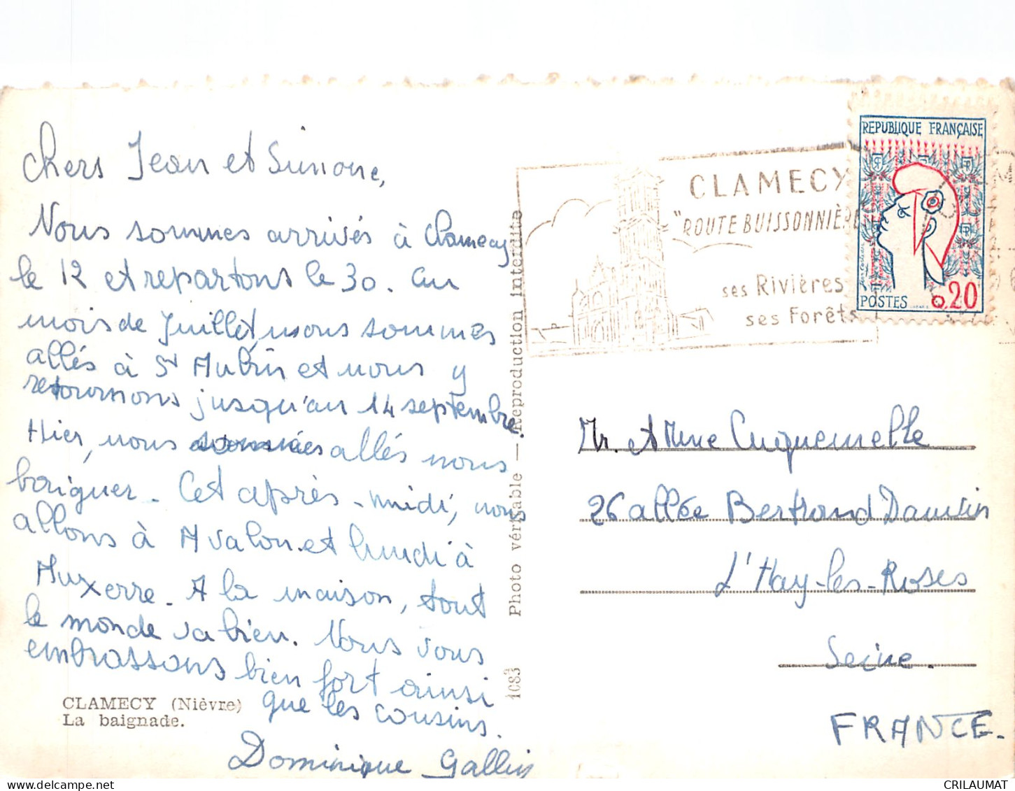 58-CLAMECY-N°5148-H/0253 - Clamecy