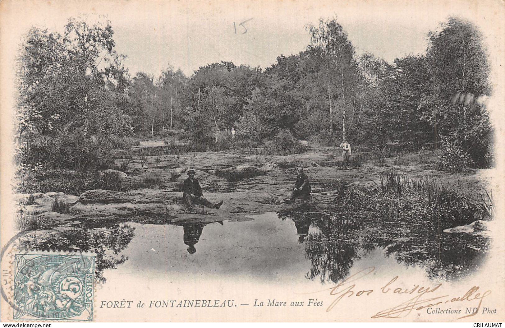 77-FONTAINEBLEAU LA FORET LA MARE AUX FEES-N°5148-H/0195 - Fontainebleau