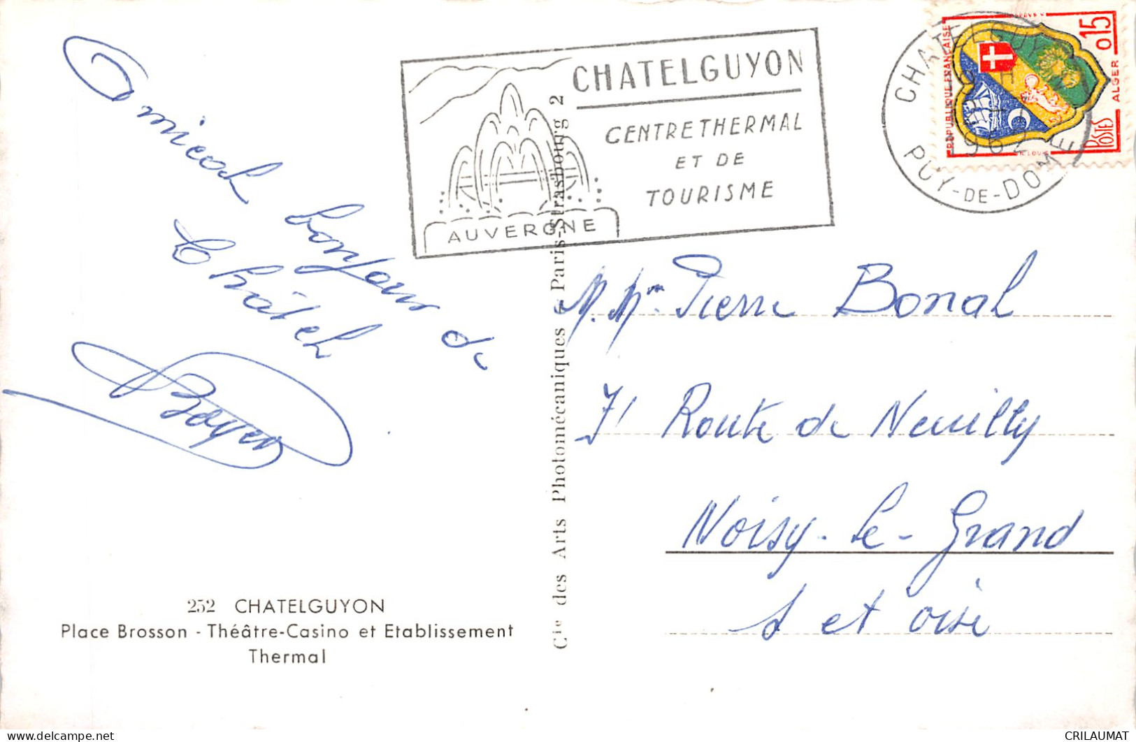 63-CHATELGUYON-N°5148-H/0029 - Chateldon
