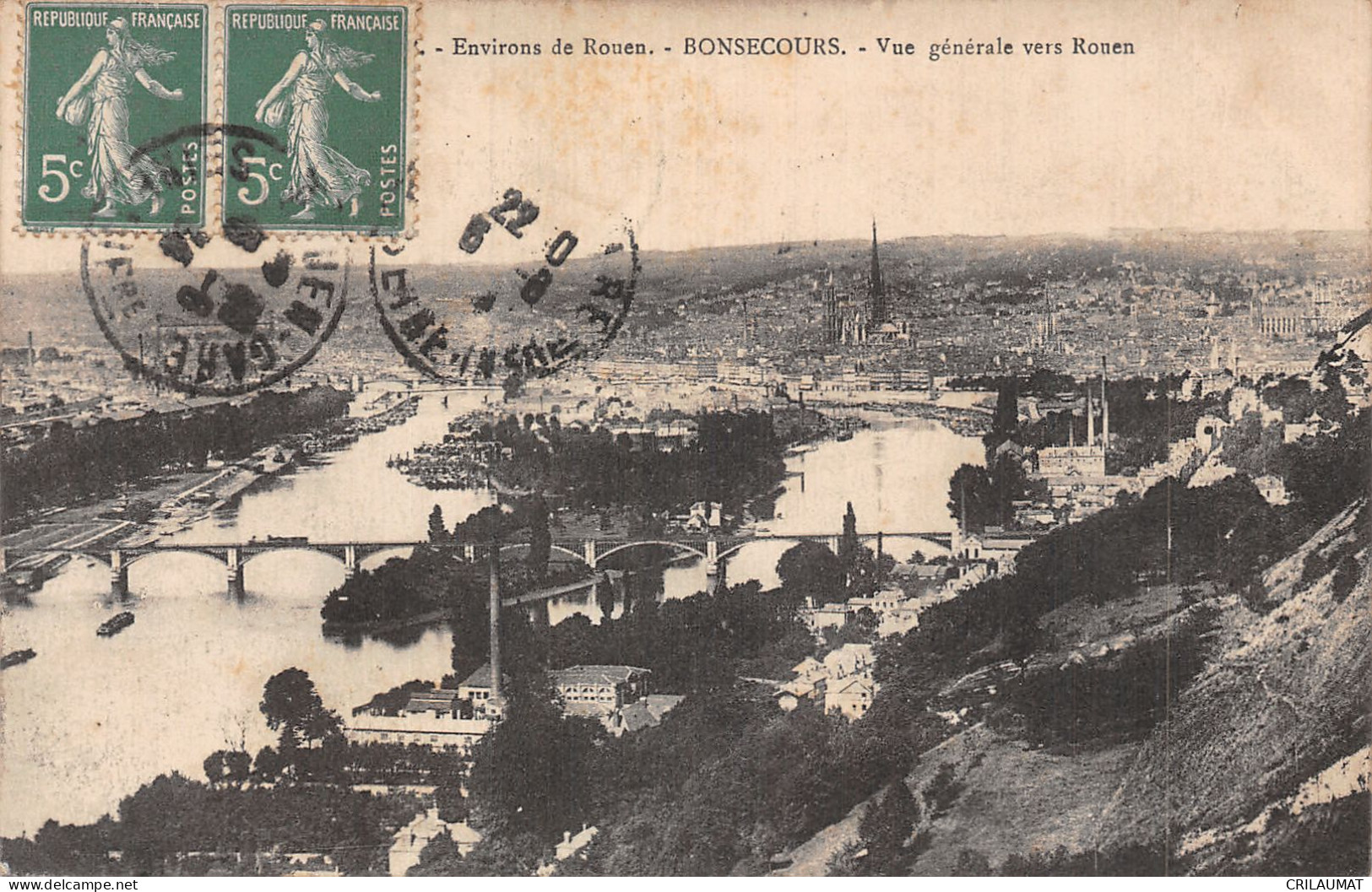 76-BONSECOURS-N°5148-G/0323 - Bonsecours