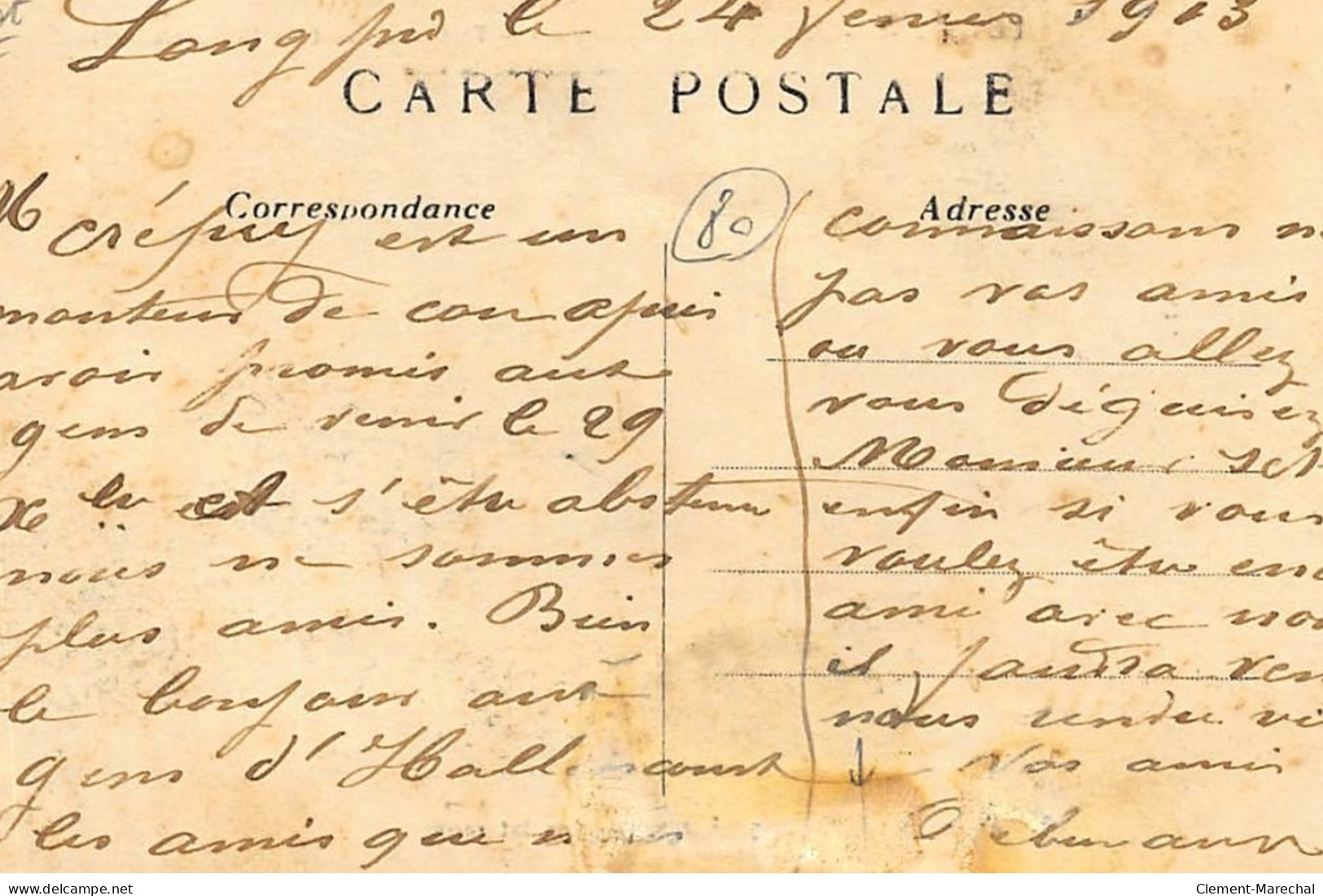 LONGPRE-les-CORPS-SAINTS : Tamponnement Du 18 Novembre 1912 L'express Sorti De La Voie - Etat - Sonstige & Ohne Zuordnung