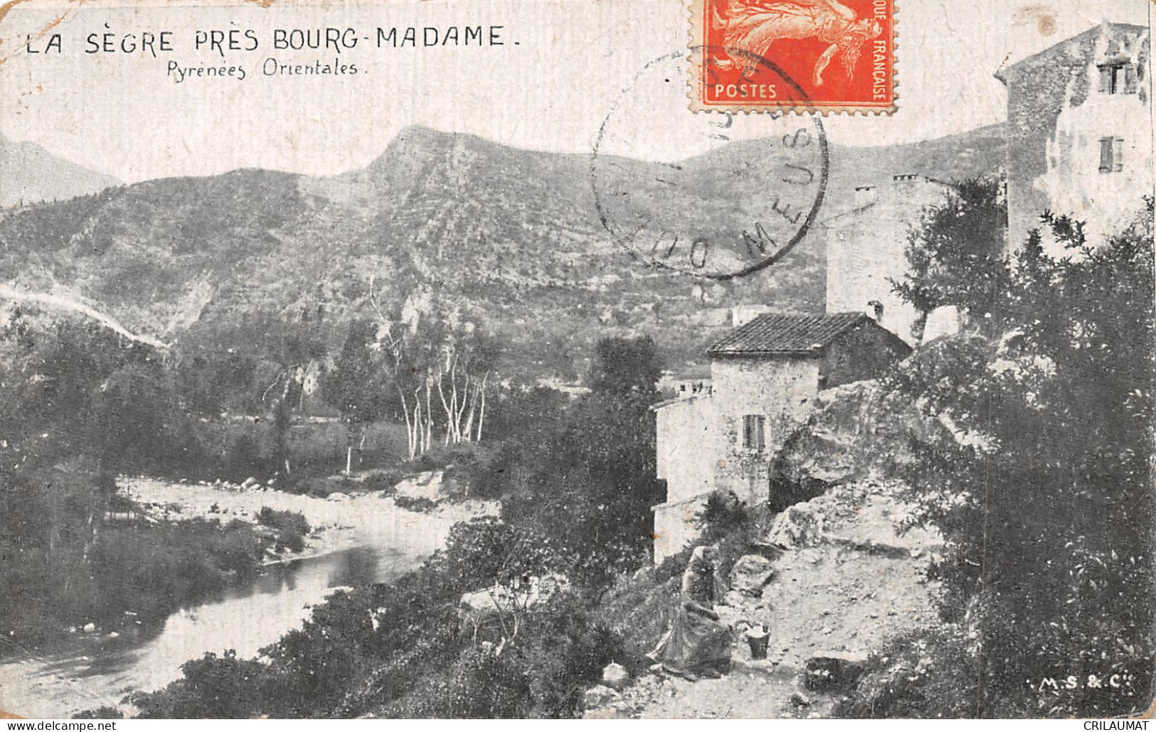 66-LA SEGRE PRES BOURG MADAME-N°5148-G/0083 - Other & Unclassified