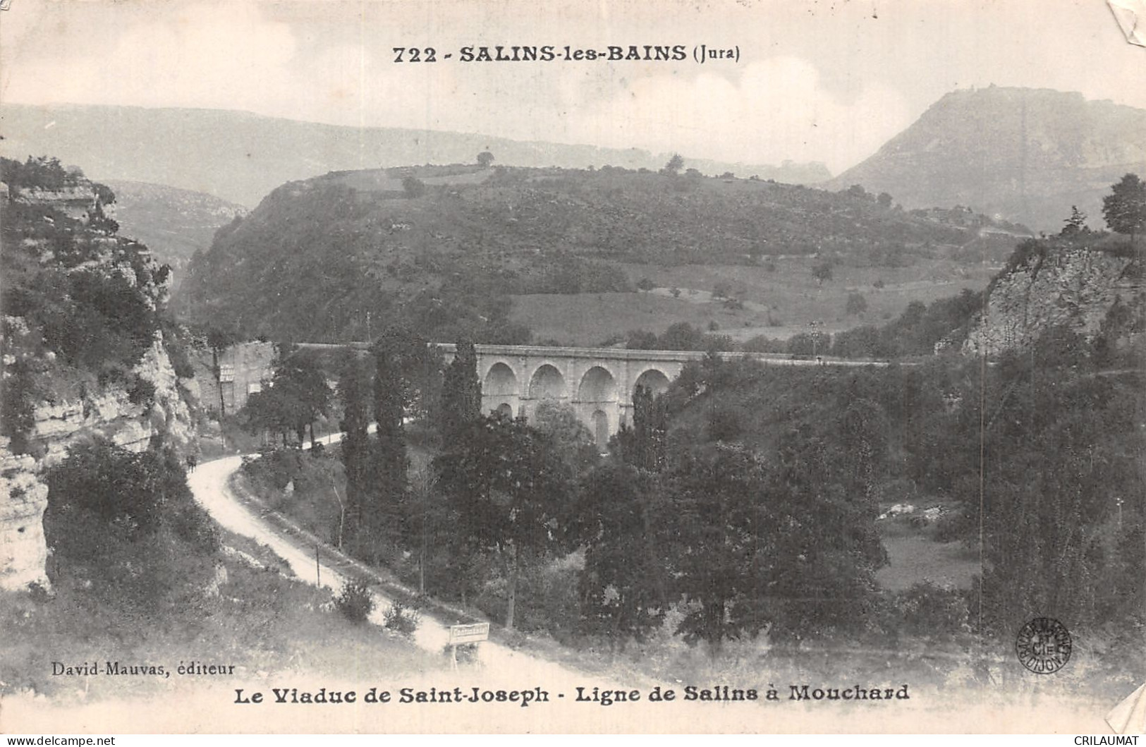 39-SALINS LES BAINS-N°5148-F/0397 - Other & Unclassified