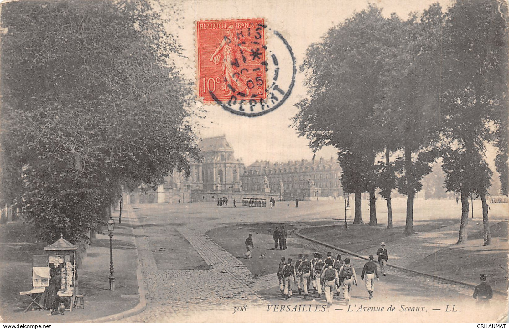 78-VERSAILLES AVENUE DE SCEAUX-N°5148-F/0299 - Versailles (Château)