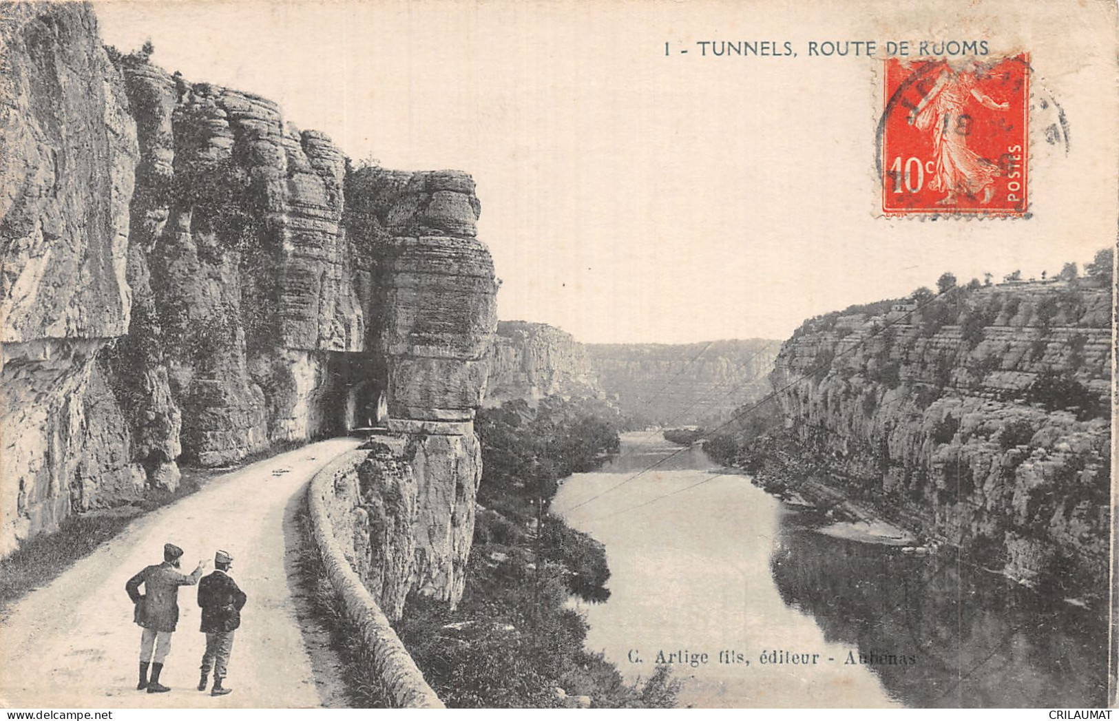 07-TUNNELS ROUTE DE RUOMS-N°5148-F/0255 - Other & Unclassified