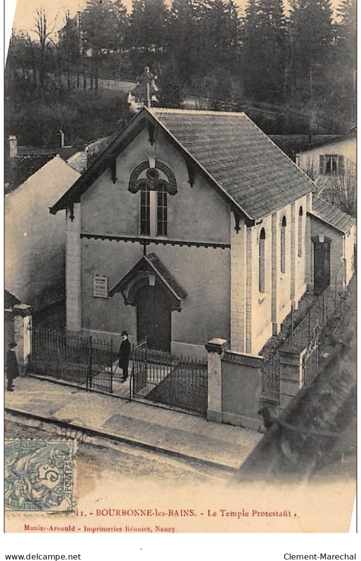 BOURBONNE-les-BAINS : Le Temple Protestant - Etat - Bourbonne Les Bains