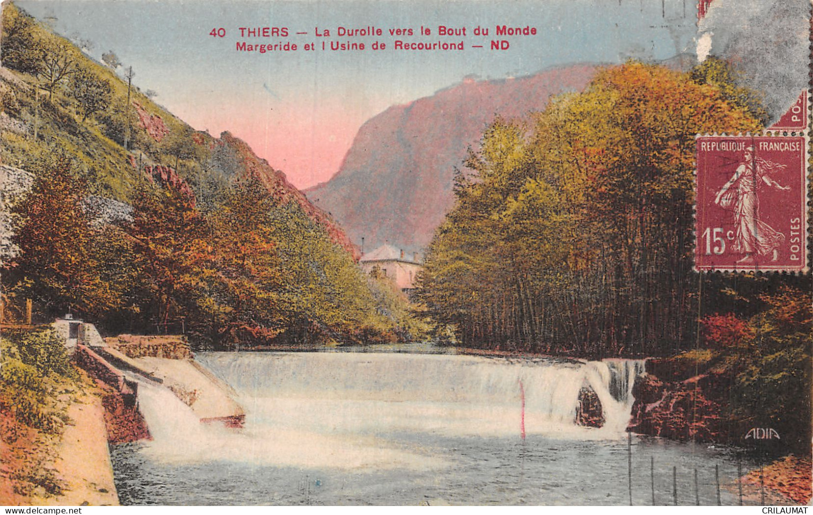 63-THIERS LA DUROLLE-N°5148-F/0075 - Thiers