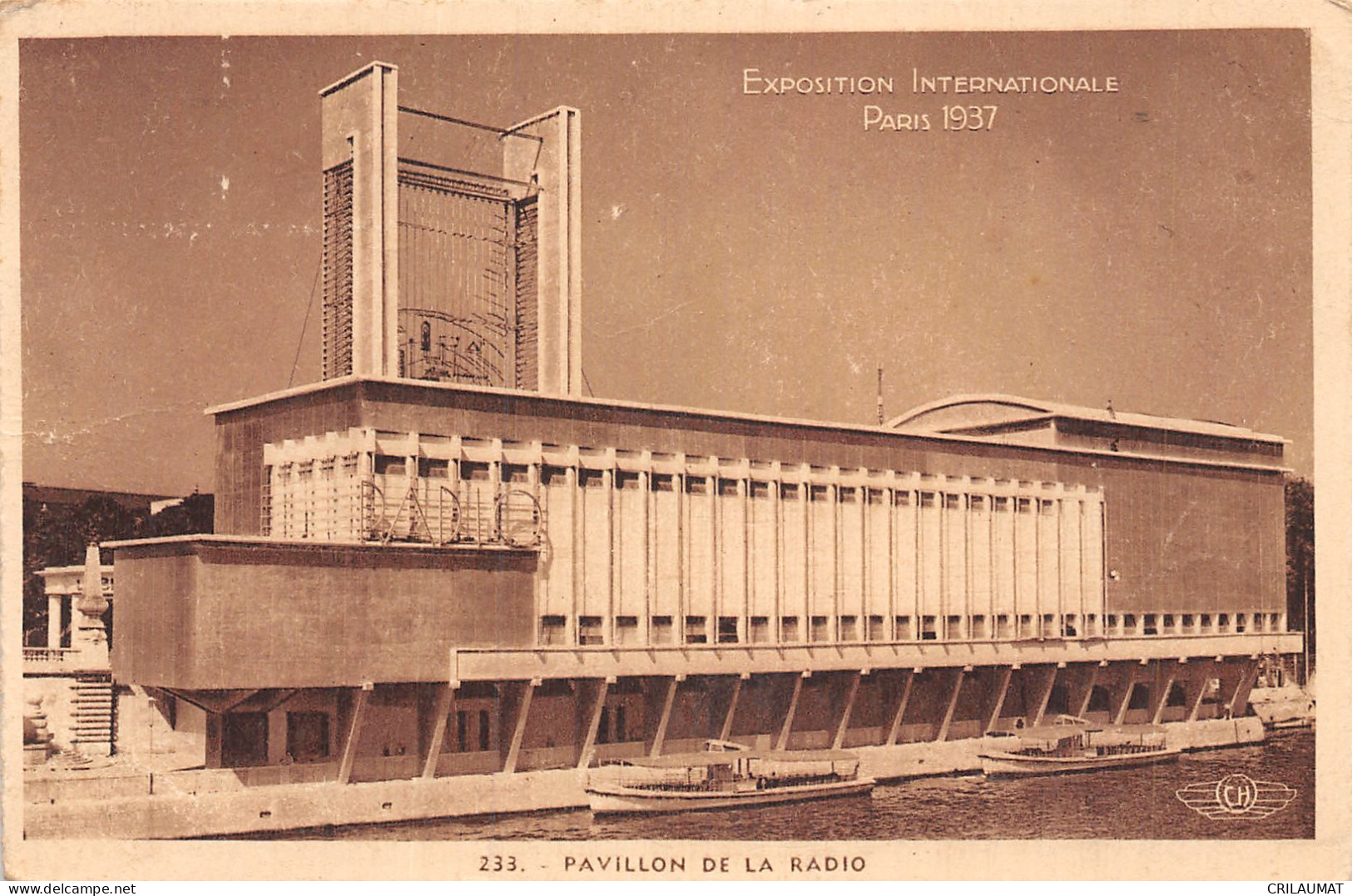 75-PARIS EXPOSITION INTERNATIONALE 1937 PAVILLON DE LA RADIO-N°5148-F/0071 - Exhibitions