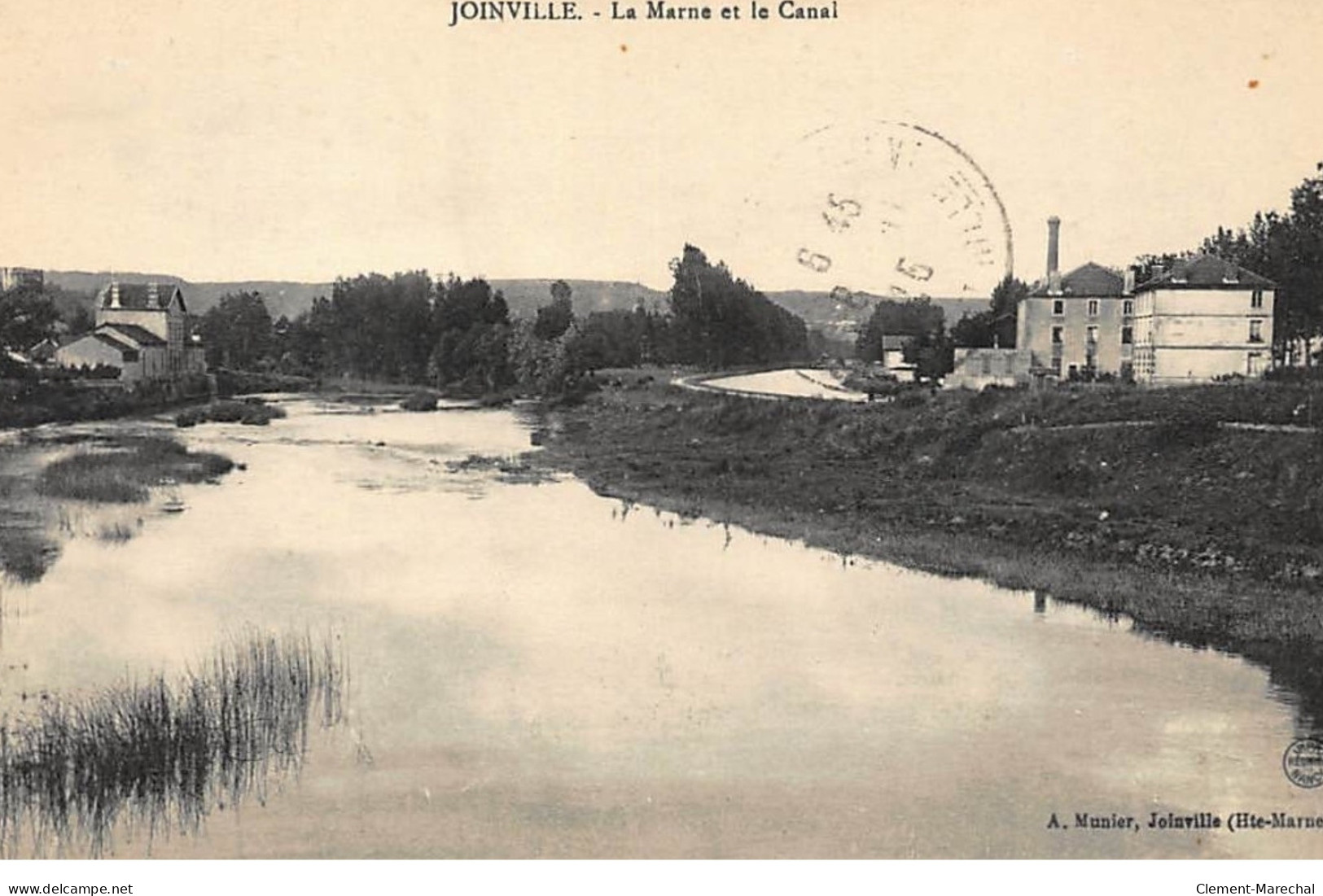 JOINVILLE : La Marne Et Le Canal - Etat - Joinville