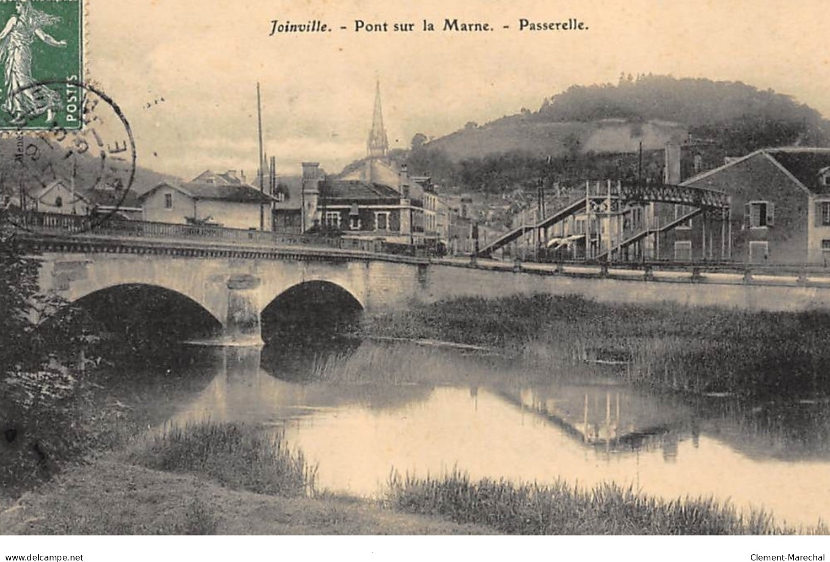 JOINVILLE : Pont Sur La Marne, Passerelle - Tres Bon Etat - Joinville