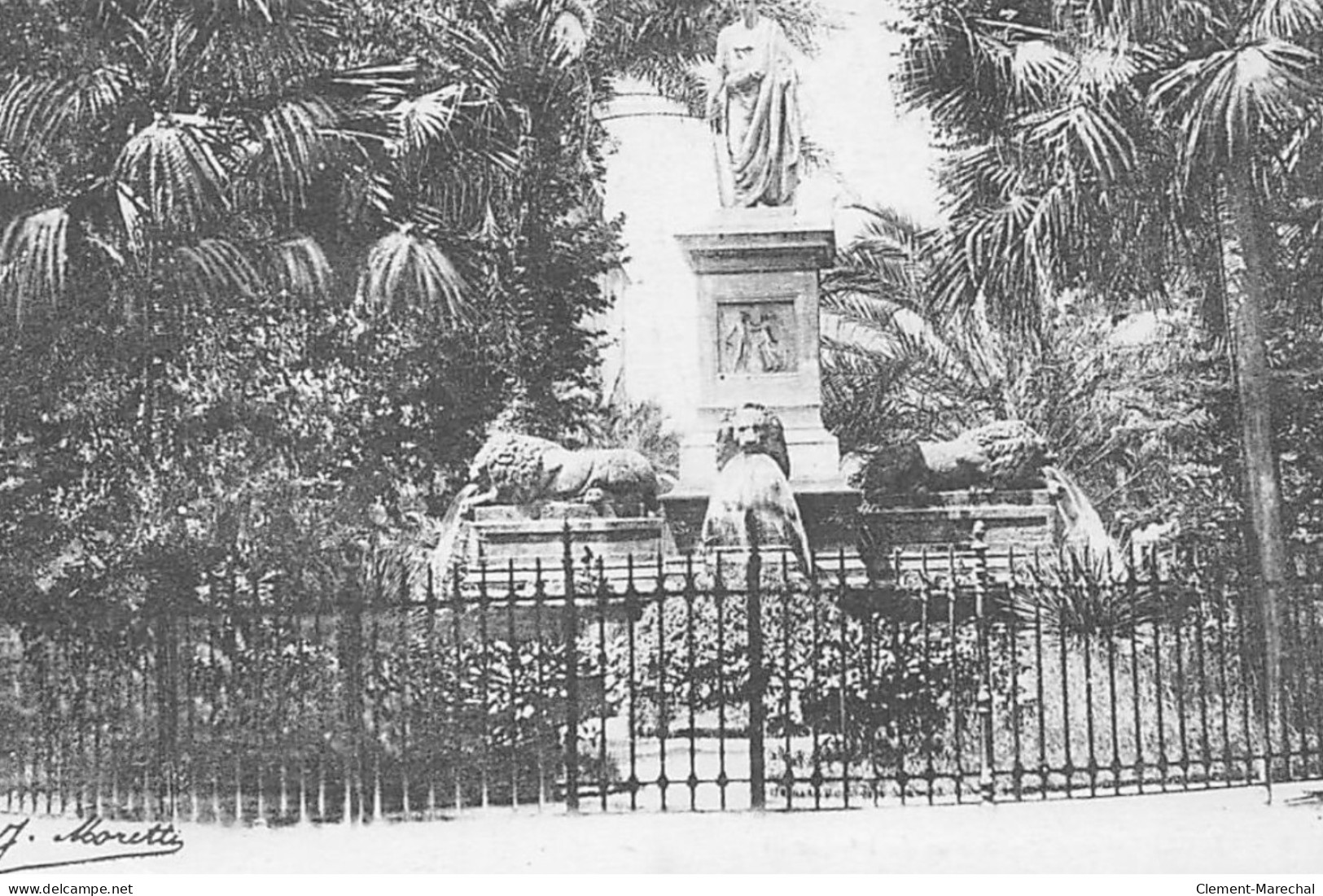 AJACCIO : Statue Du 1er Consul - Tres Bon Etat - Ajaccio