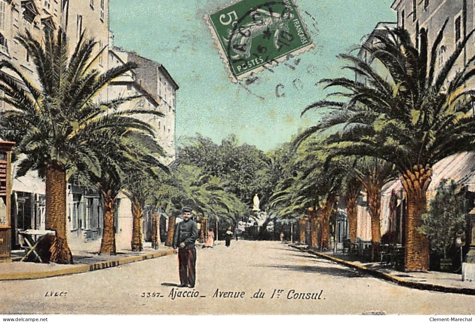 AJACCIO : Avenue Du 1er Consul - Etat - Ajaccio