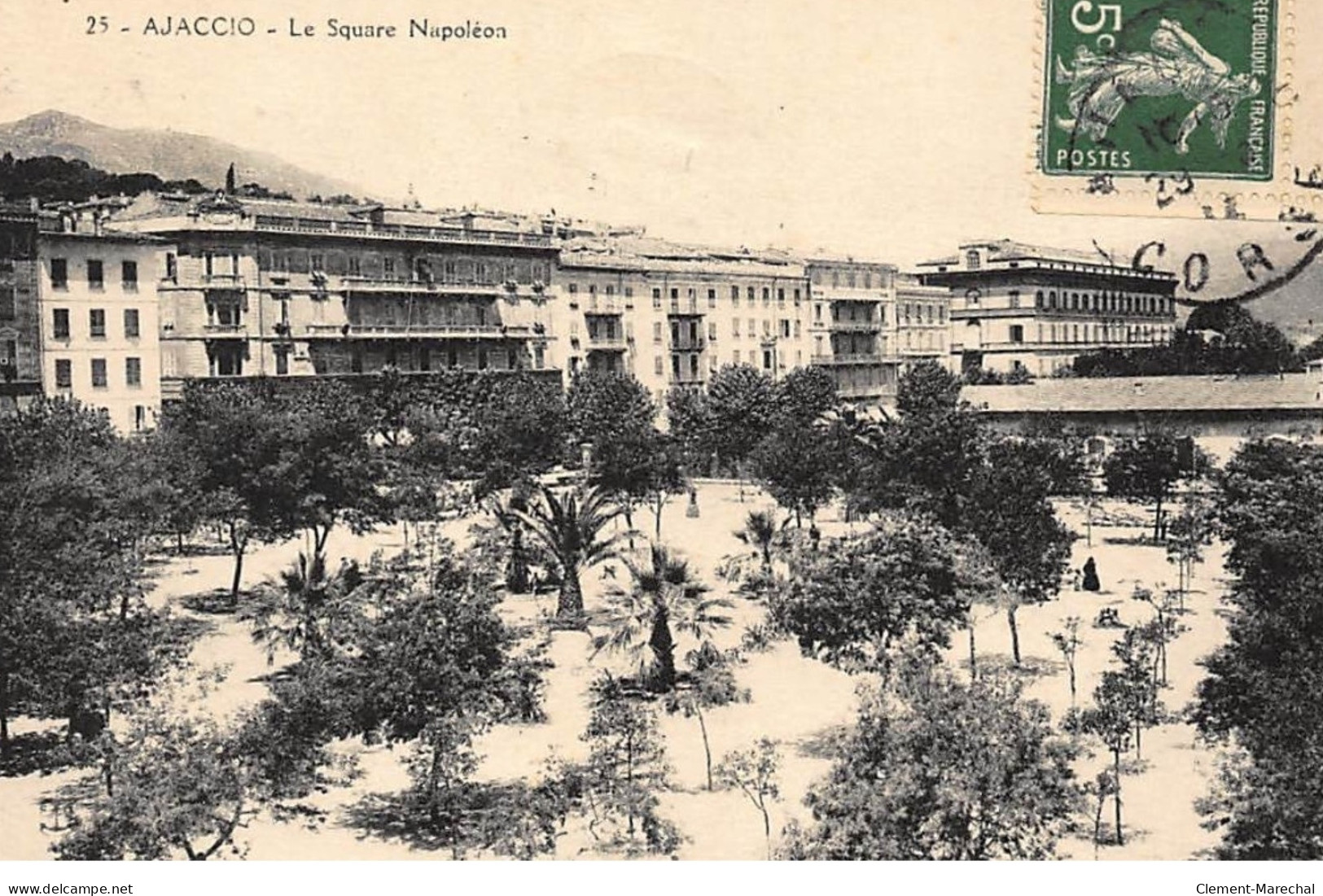 AJACCIO : Le Square Napoléon - Etat - Ajaccio