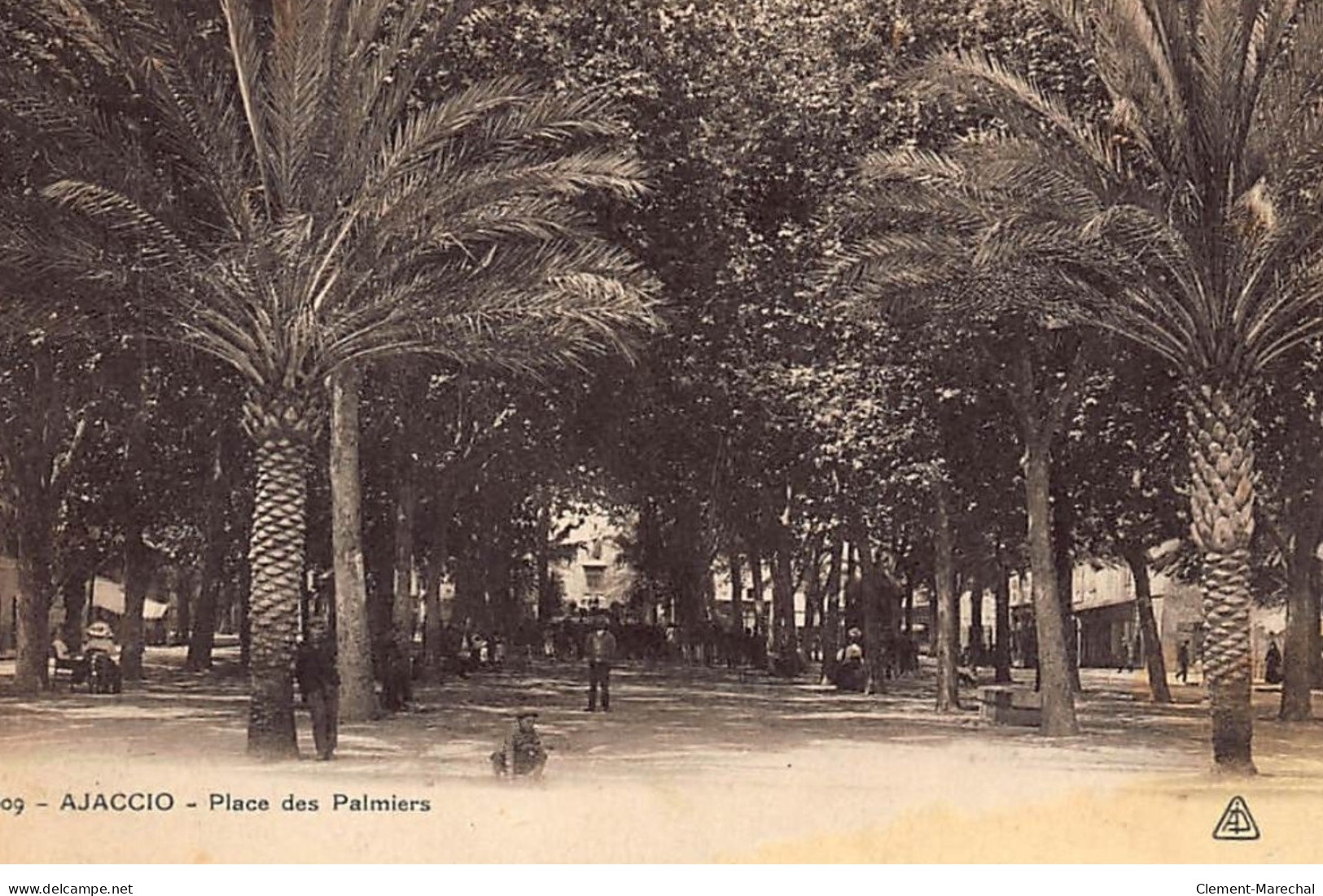 AJACCIO : Place Des Palmiers - Etat - Ajaccio