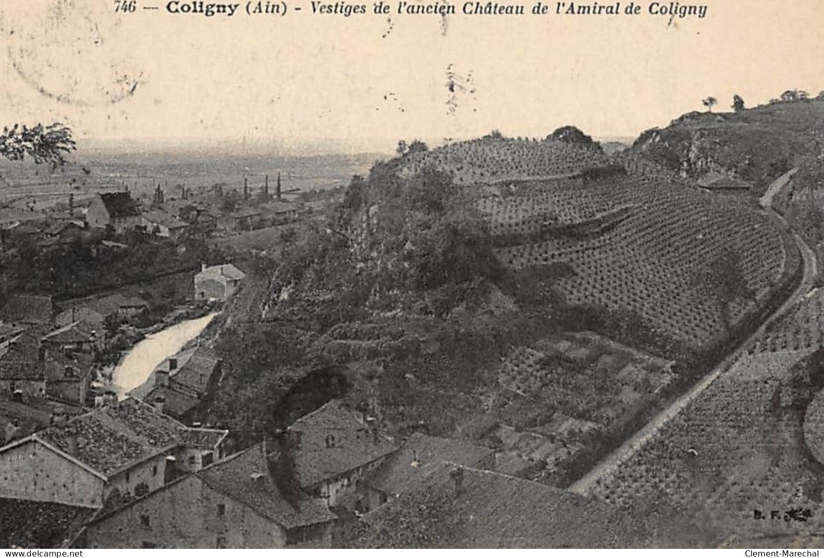 COLIGNY : Vestiges De L'ancien Chateau De L'amiral De Coligny - Etat - Ohne Zuordnung